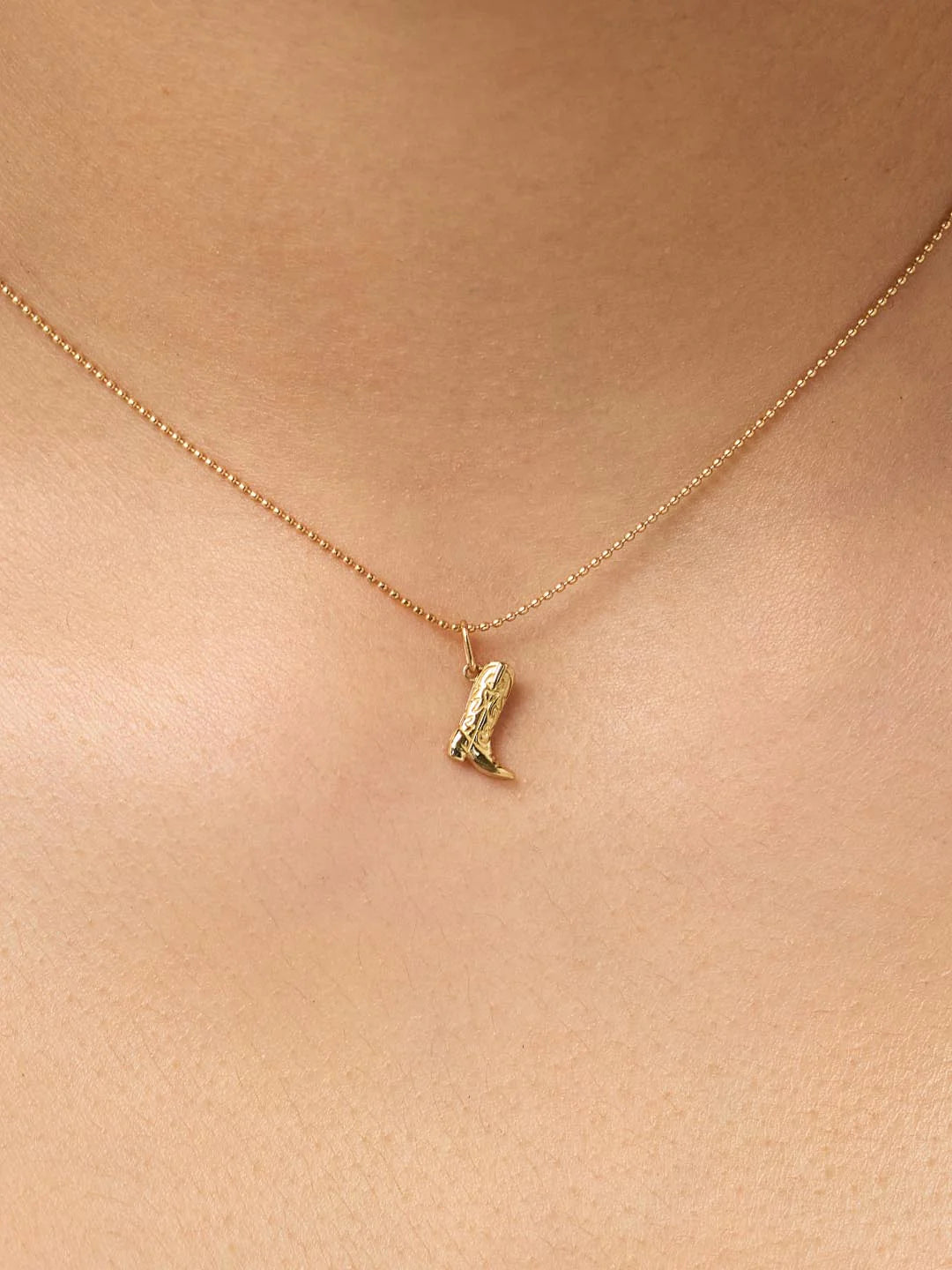 Cowboy Boot Charm {10k}