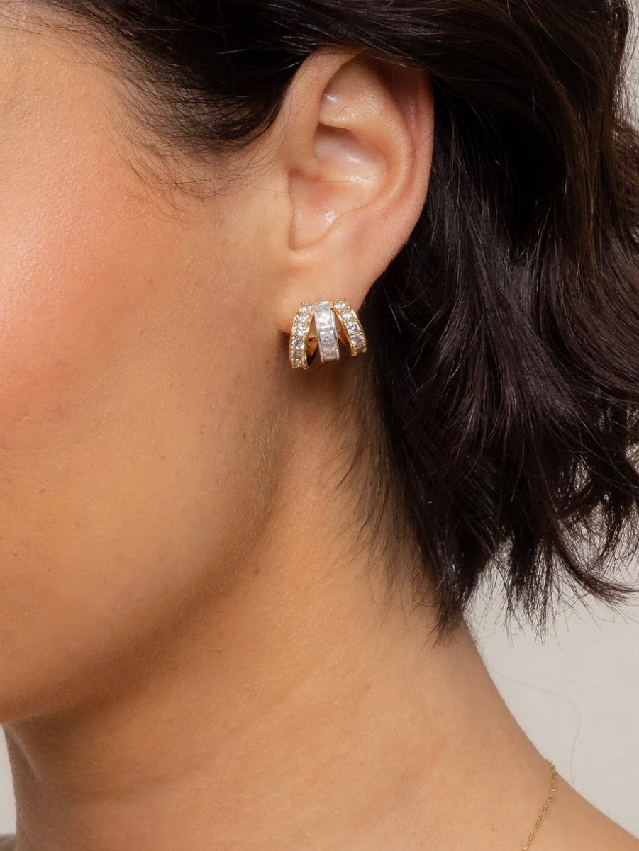 Sabrina Hoops {Gold/Silver}