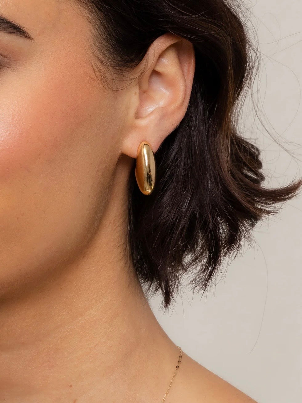Margot Hoop Earrings {Gold}