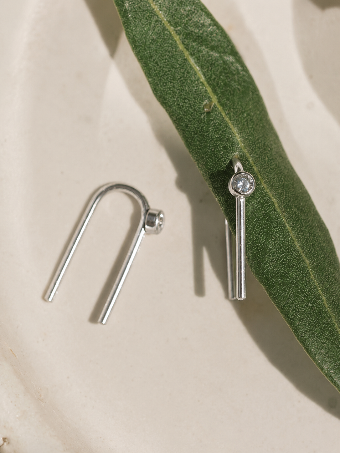 U-Shine Earrings {Silver}