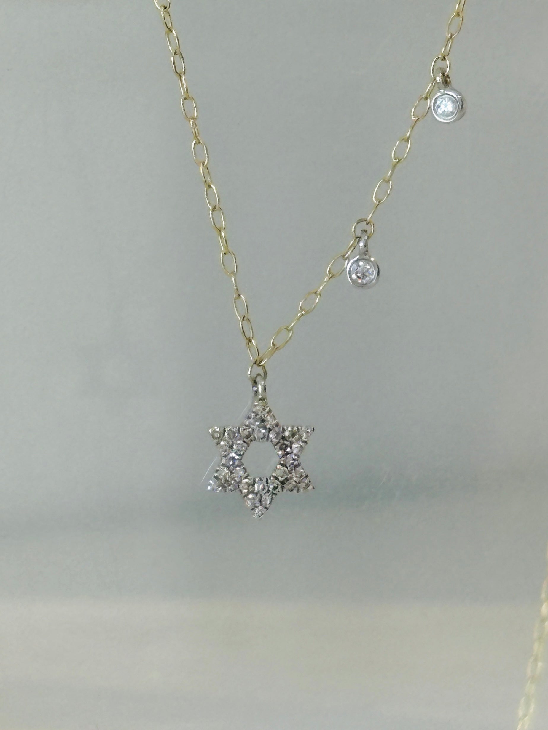 MieraT Star of David Necklace {14kt/Estate}