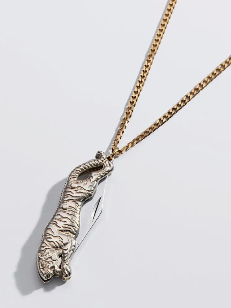 Tiger Utility Safety Necklace {GP}