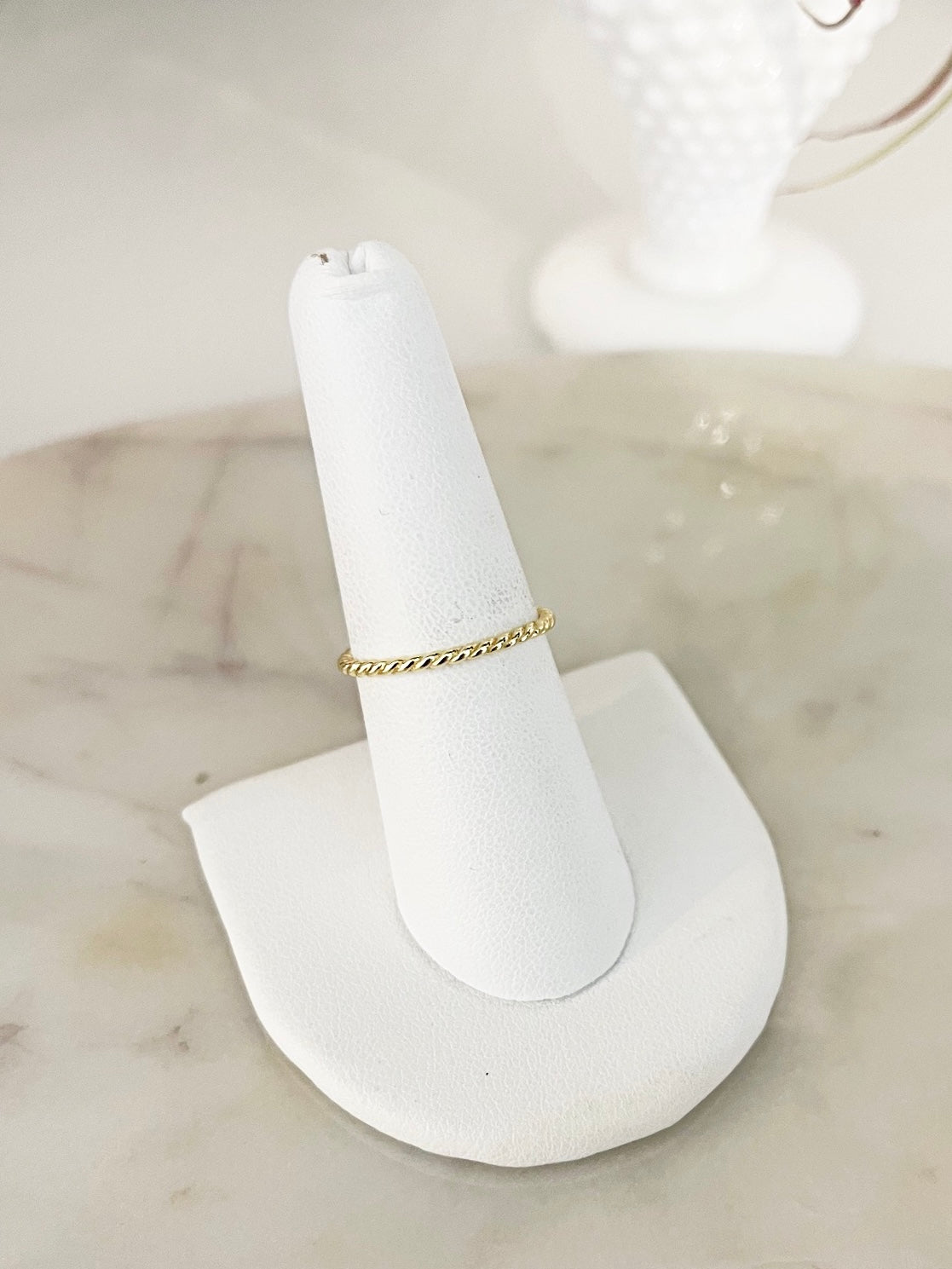Spiral Stacking Ring {Gold}