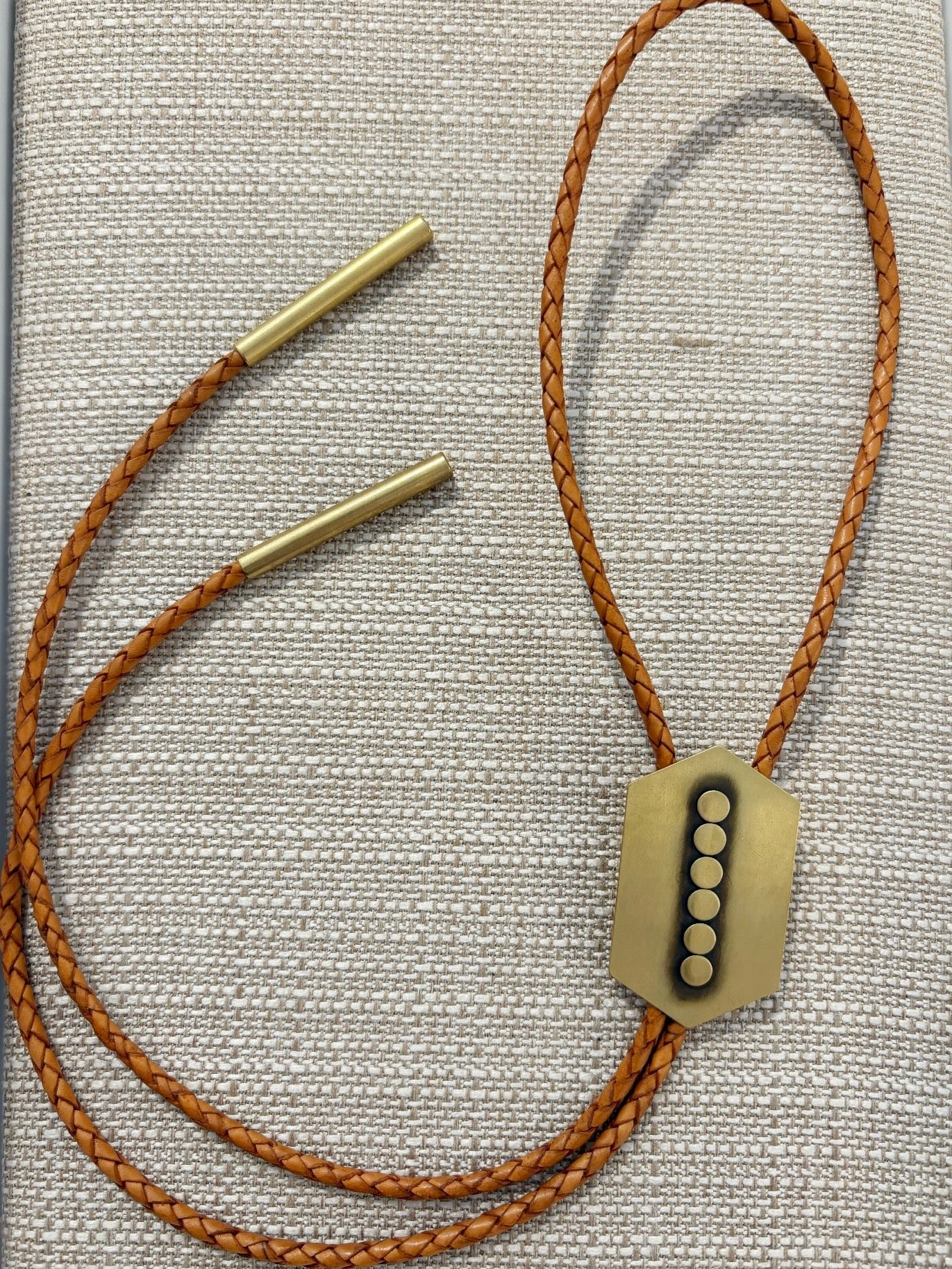 Alto Bolo Tie {Light Brown}