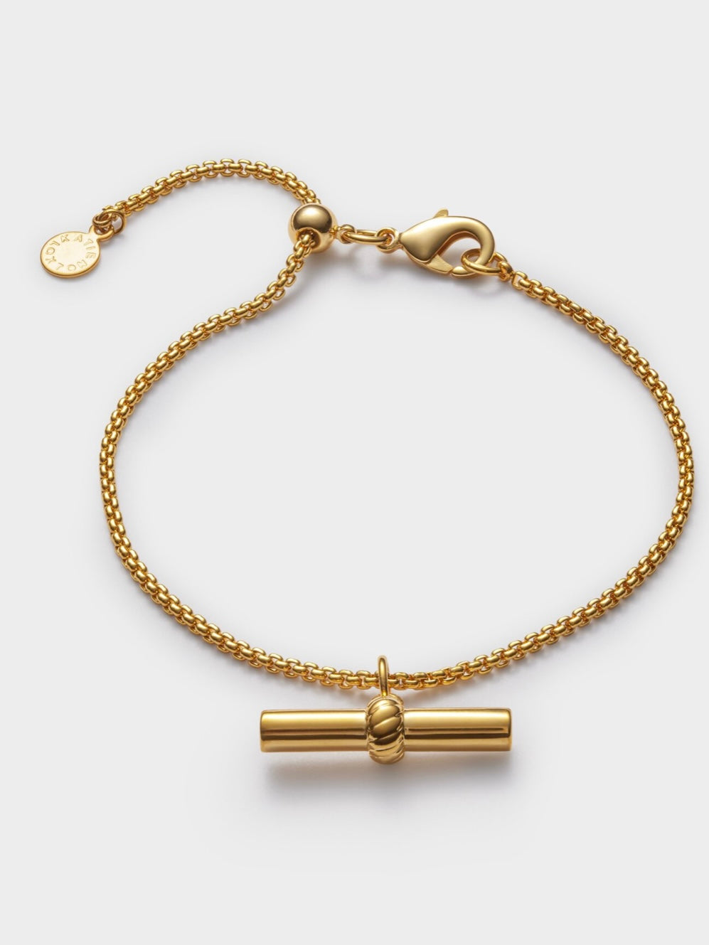 Themis T-Bar Bracelet {Gold}