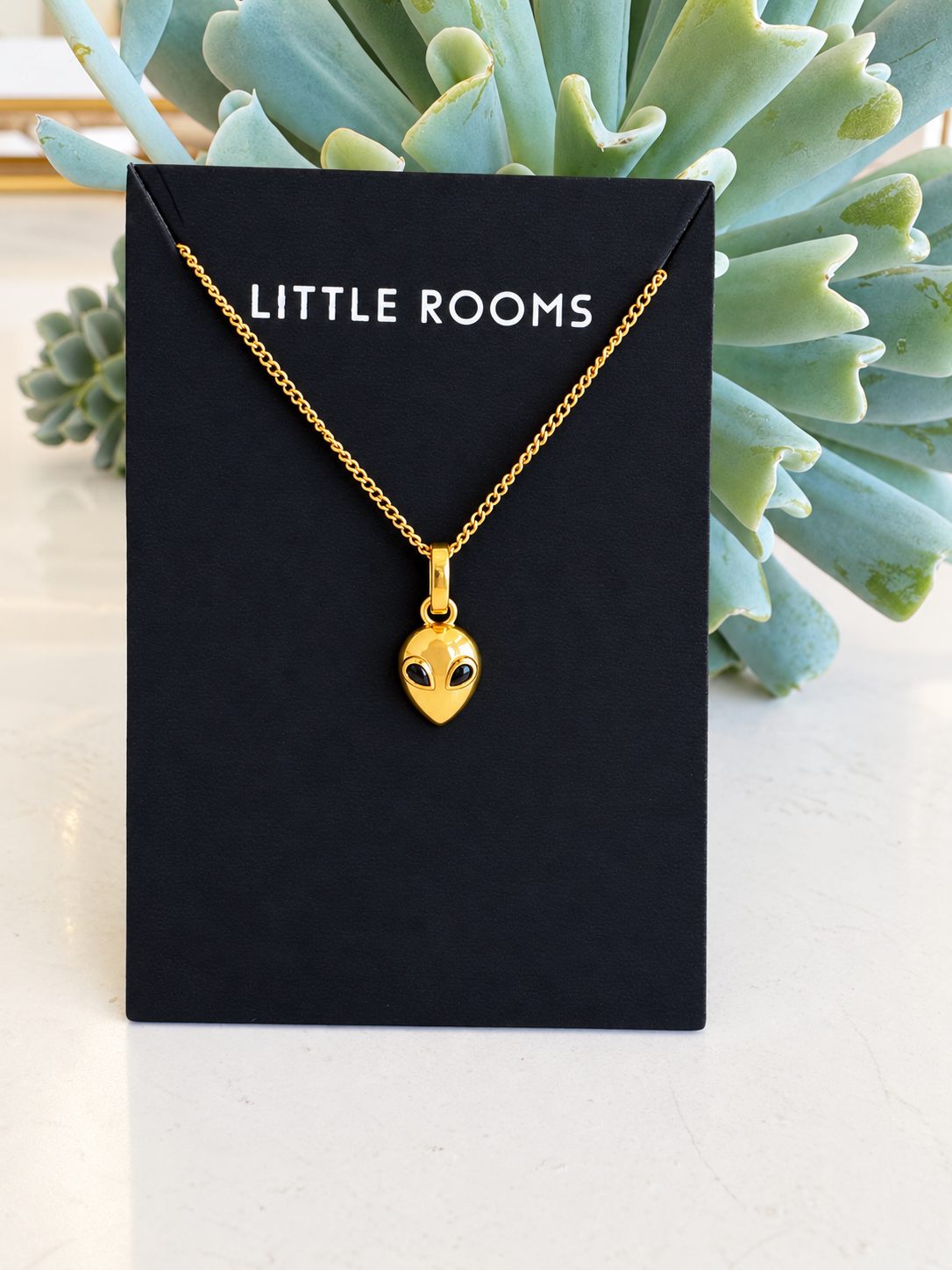 Alien Necklace {Gold}