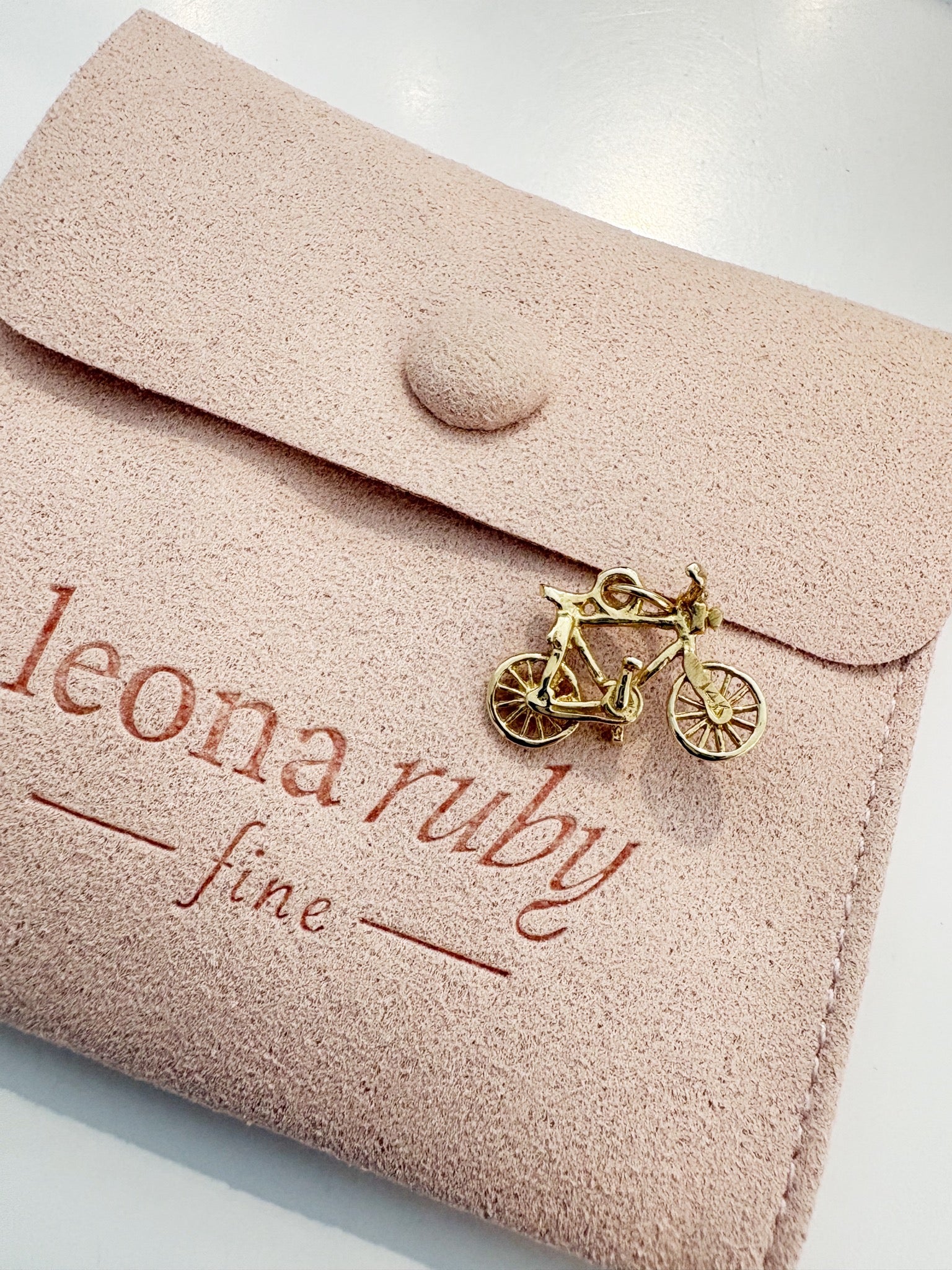 Bicycle Charm {14kt/Estate}
