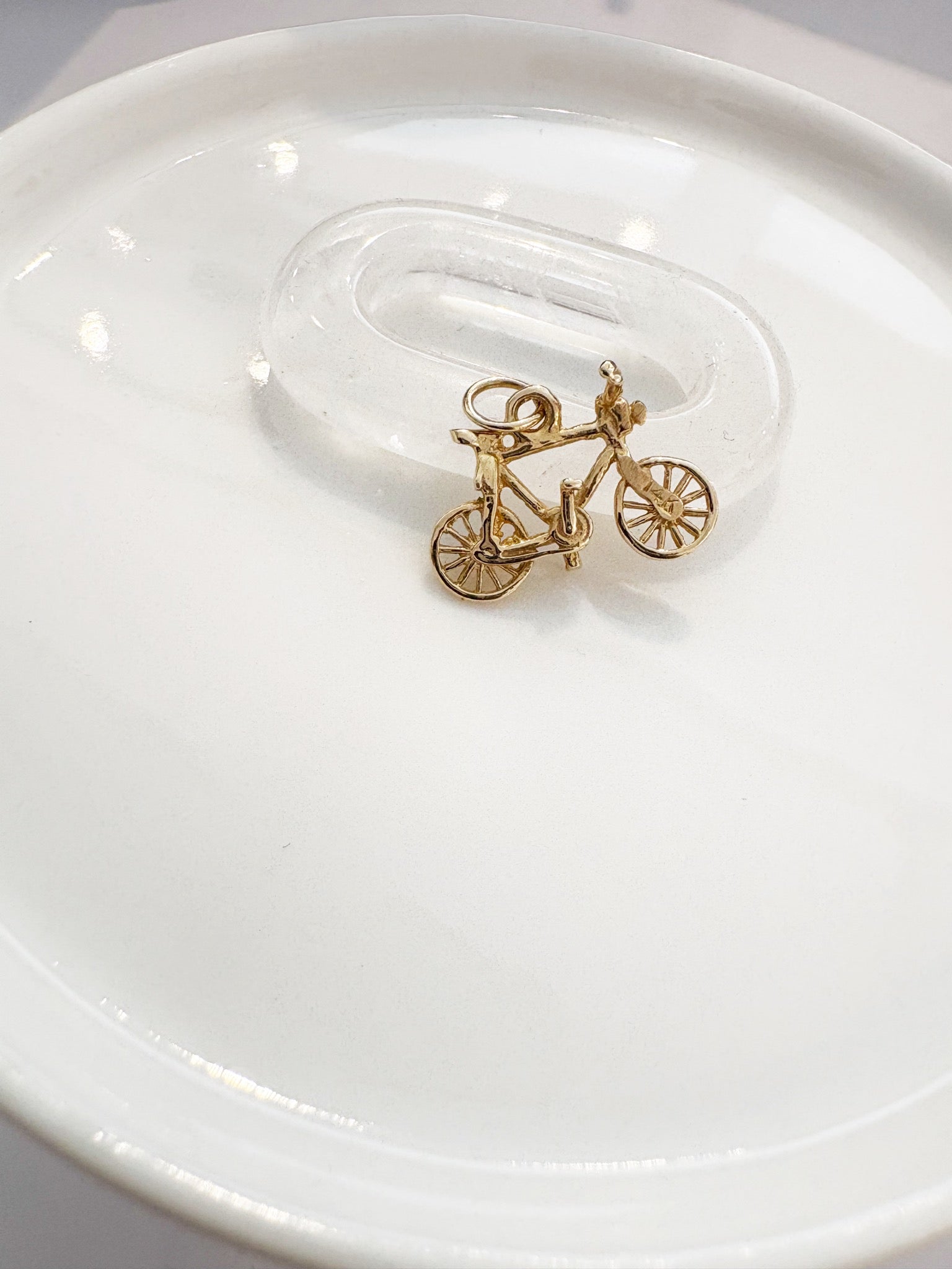 Bicycle Charm {14kt/Estate}