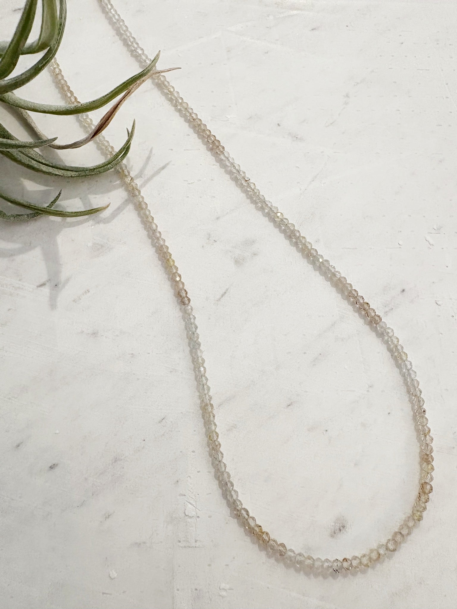 Rondell Necklace {Silver/Imperial Topaz}