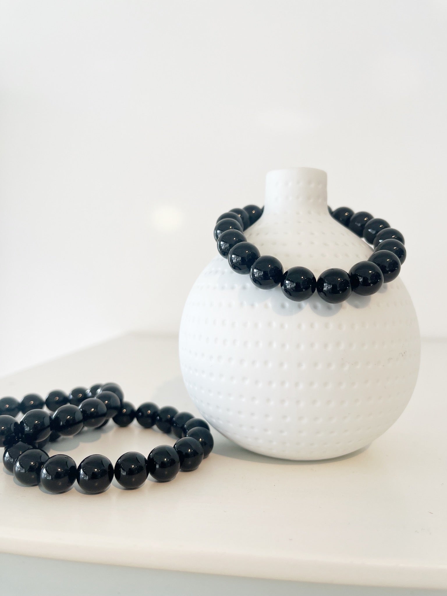 Black Tourmaline Energy Stone Bracelet