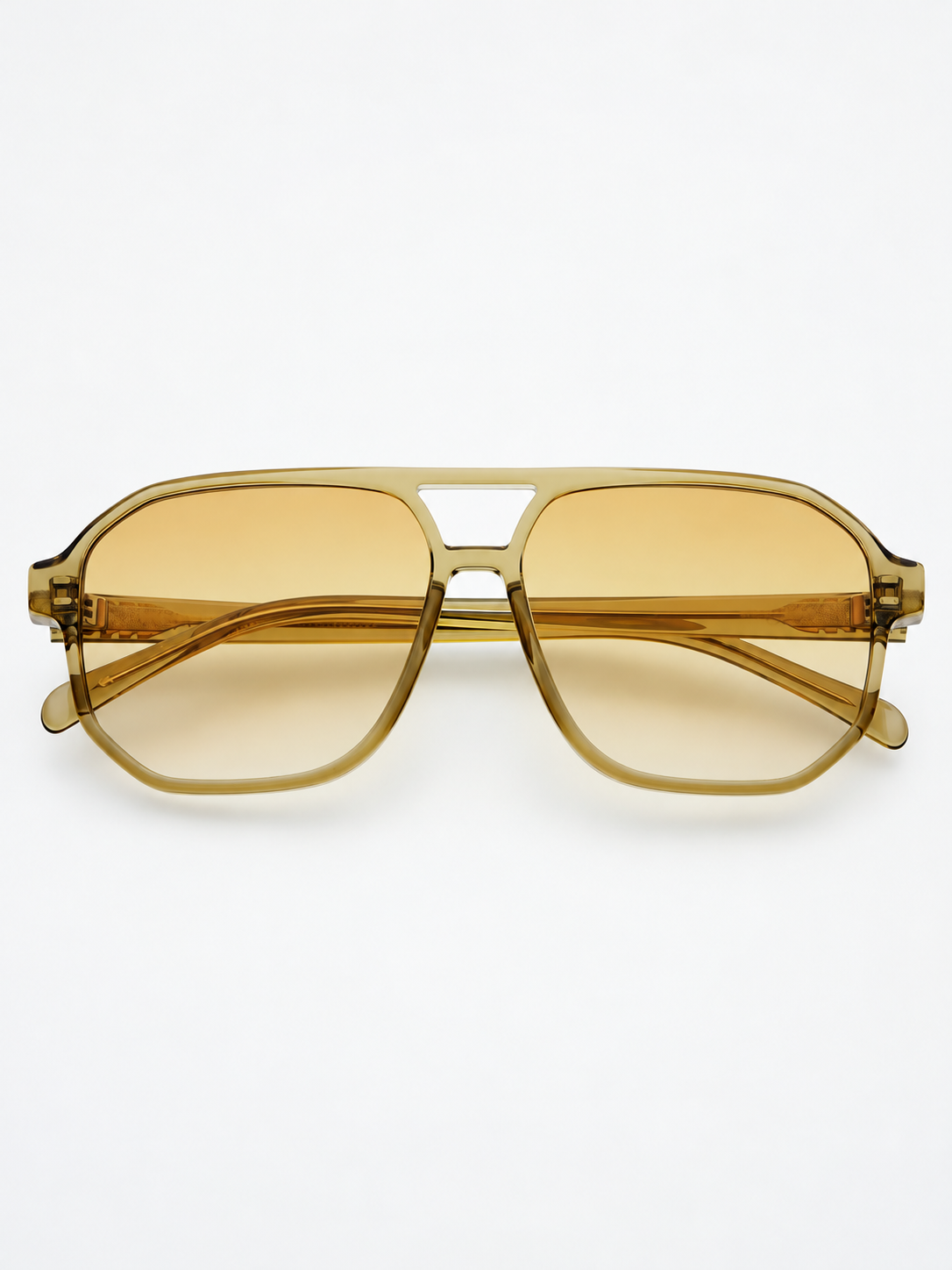 Billie Aviator Sunglasses {Olive}