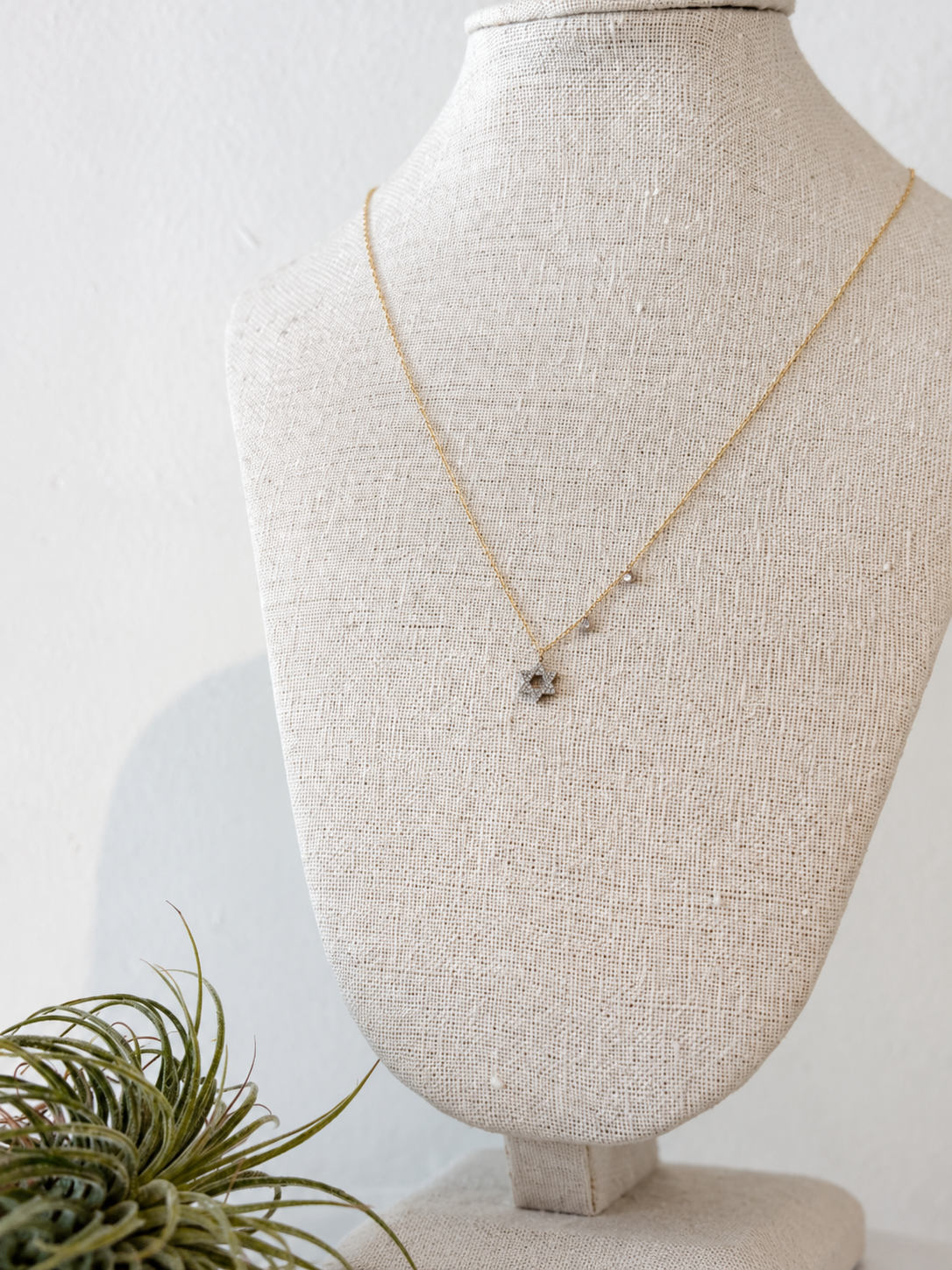 MieraT Star of David Necklace {14kt/Estate}