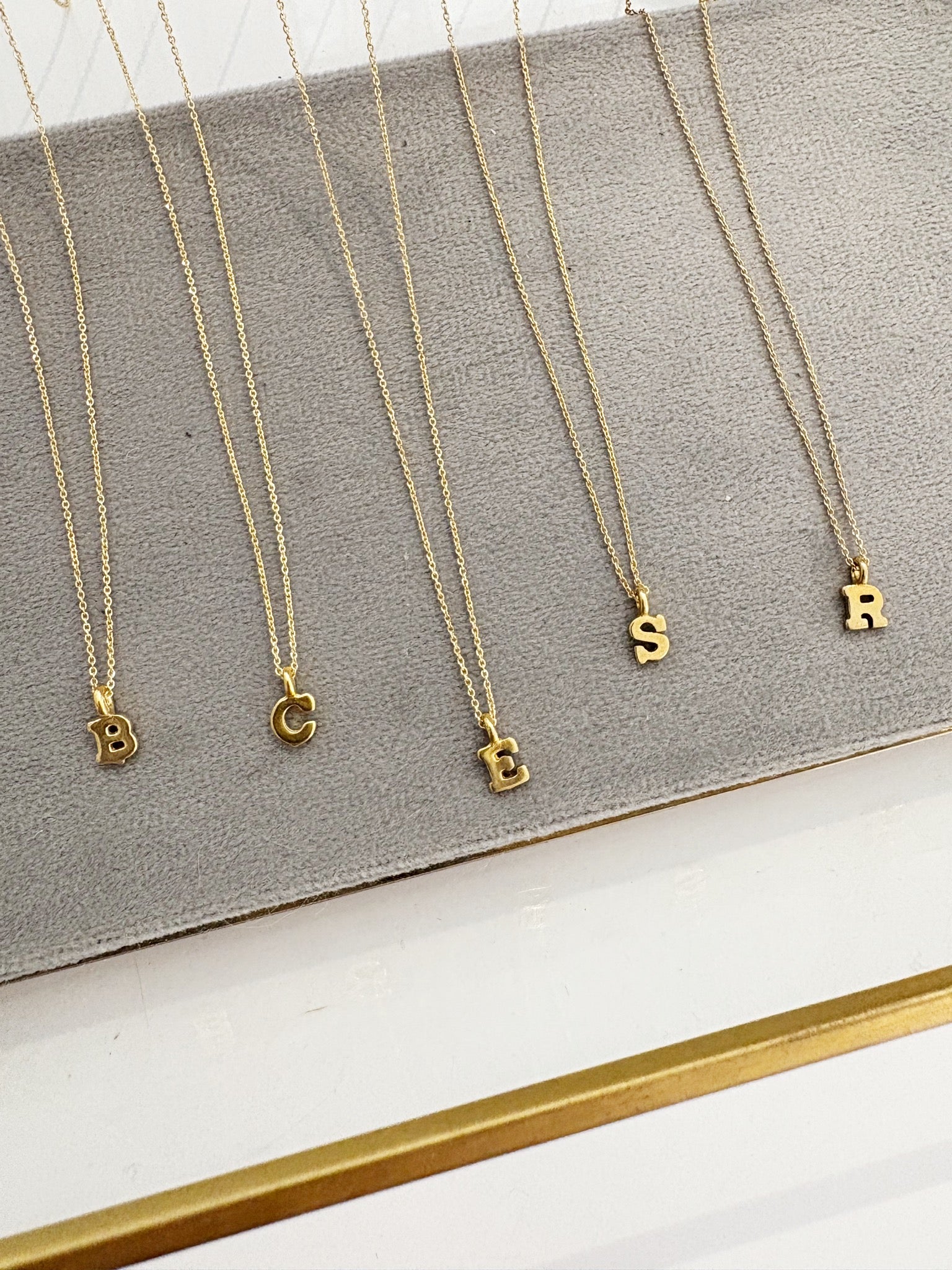 Initial Necklace {Gold}