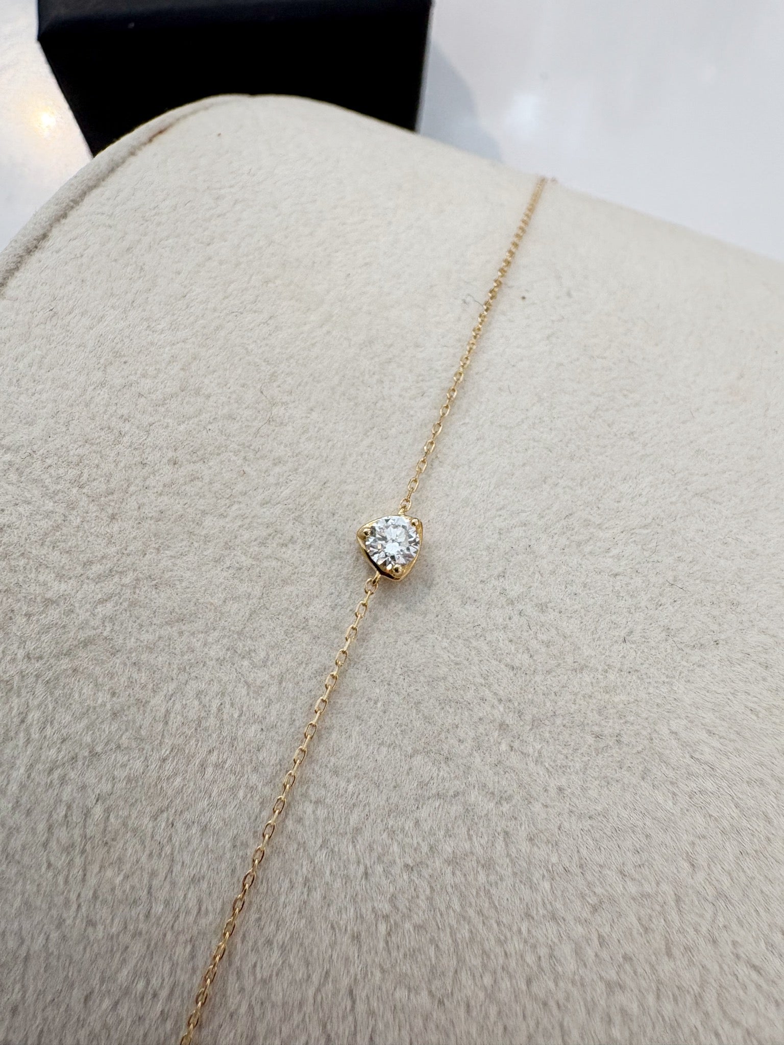 Clementine Lab-Grown Diamond Solitaire Bracelet {14kt}