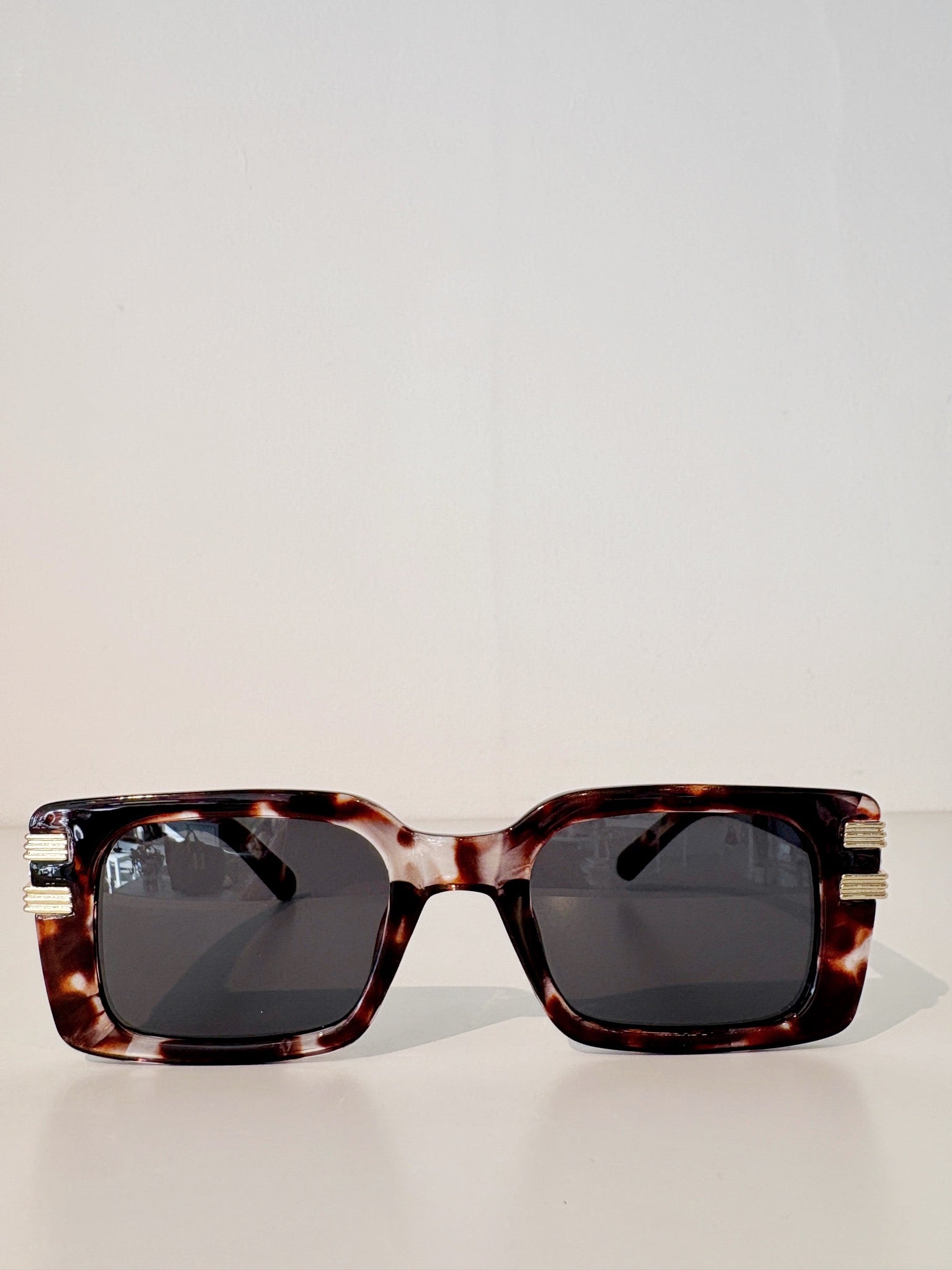 Malibu Rectangle Sunglasses {Tortoiseshell}
