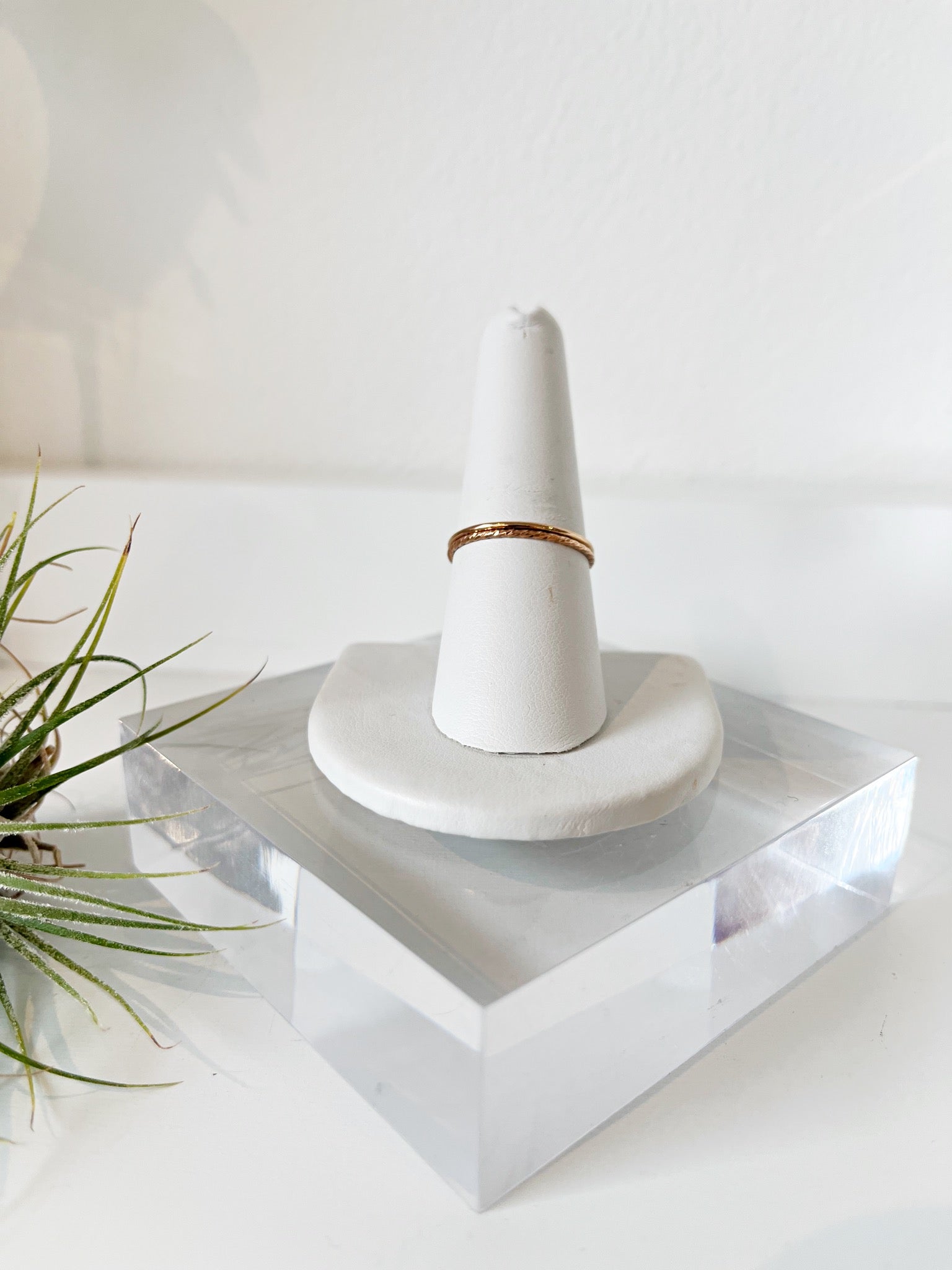 Rose Ring Stack Set {Rose Gold}