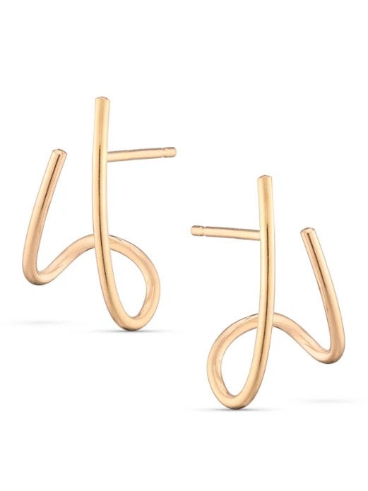 Rye Earrings {Gold}