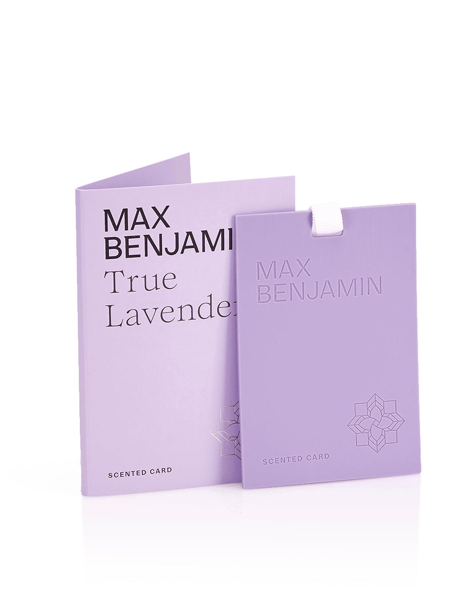 Max Benjamin Scented Card {True Lavender}