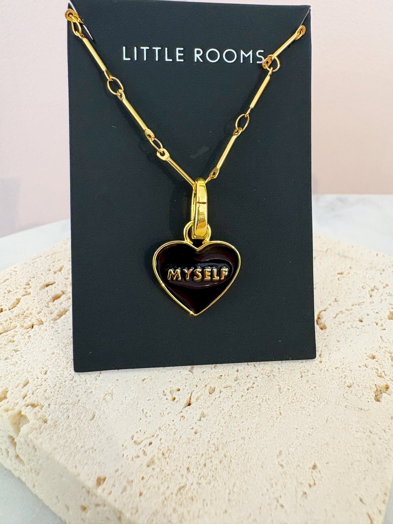 Self Love Charm Necklace {Gold}