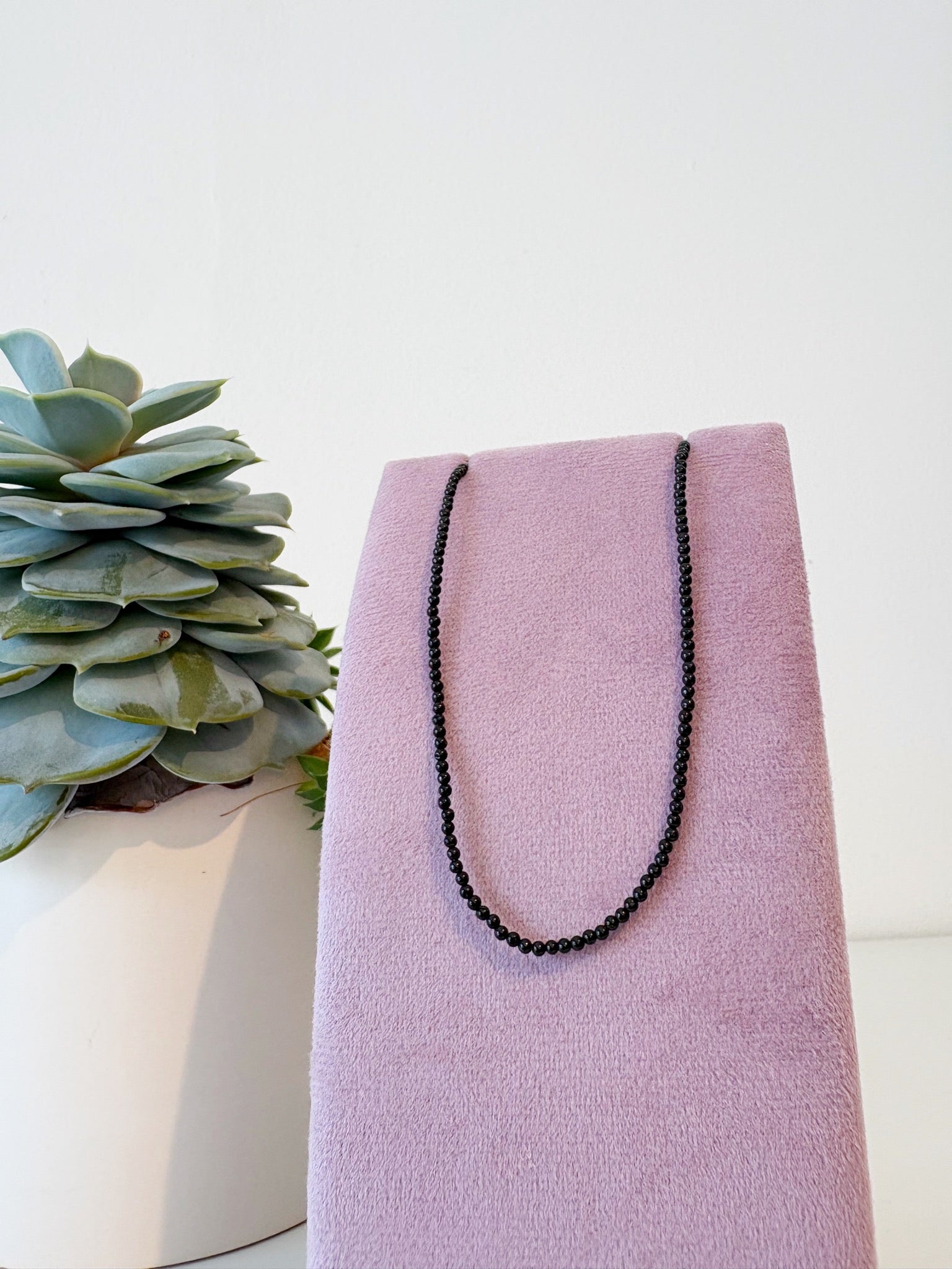 Micro Gem Chain Necklaces {Gold}
