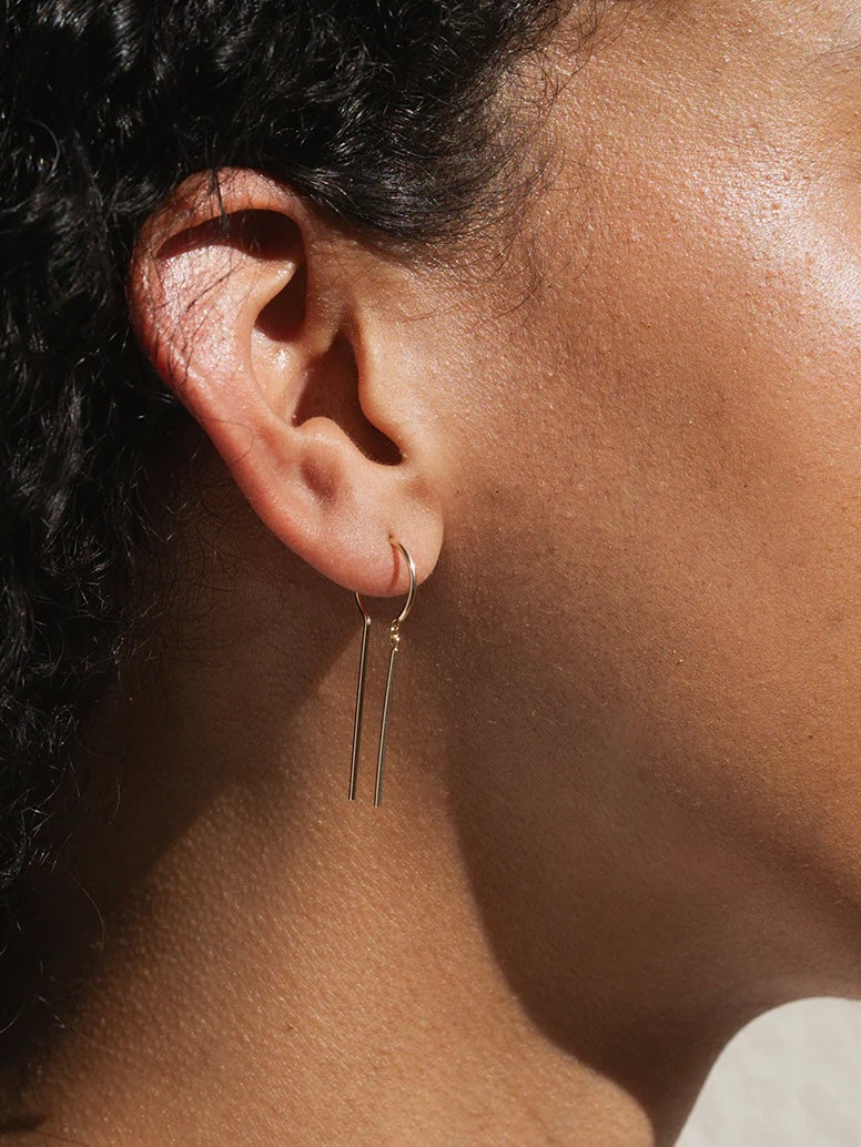 Large Sway Earrings {Gold}
