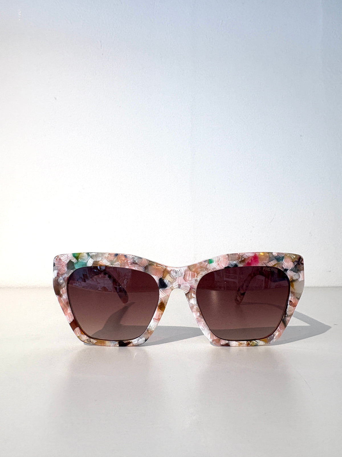 Gia Acetate Cateye Sunglasses {Pink Pearl}