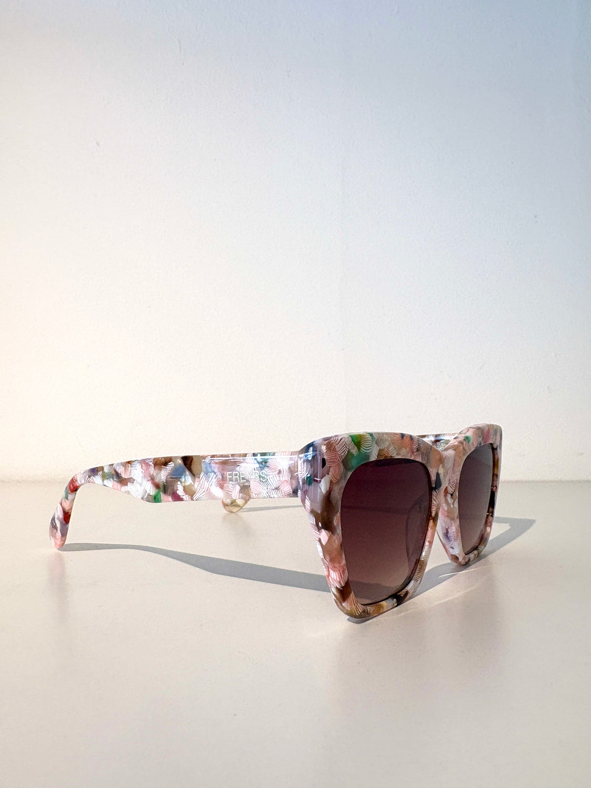 Gia Acetate Cateye Sunglasses {Pink Pearl}