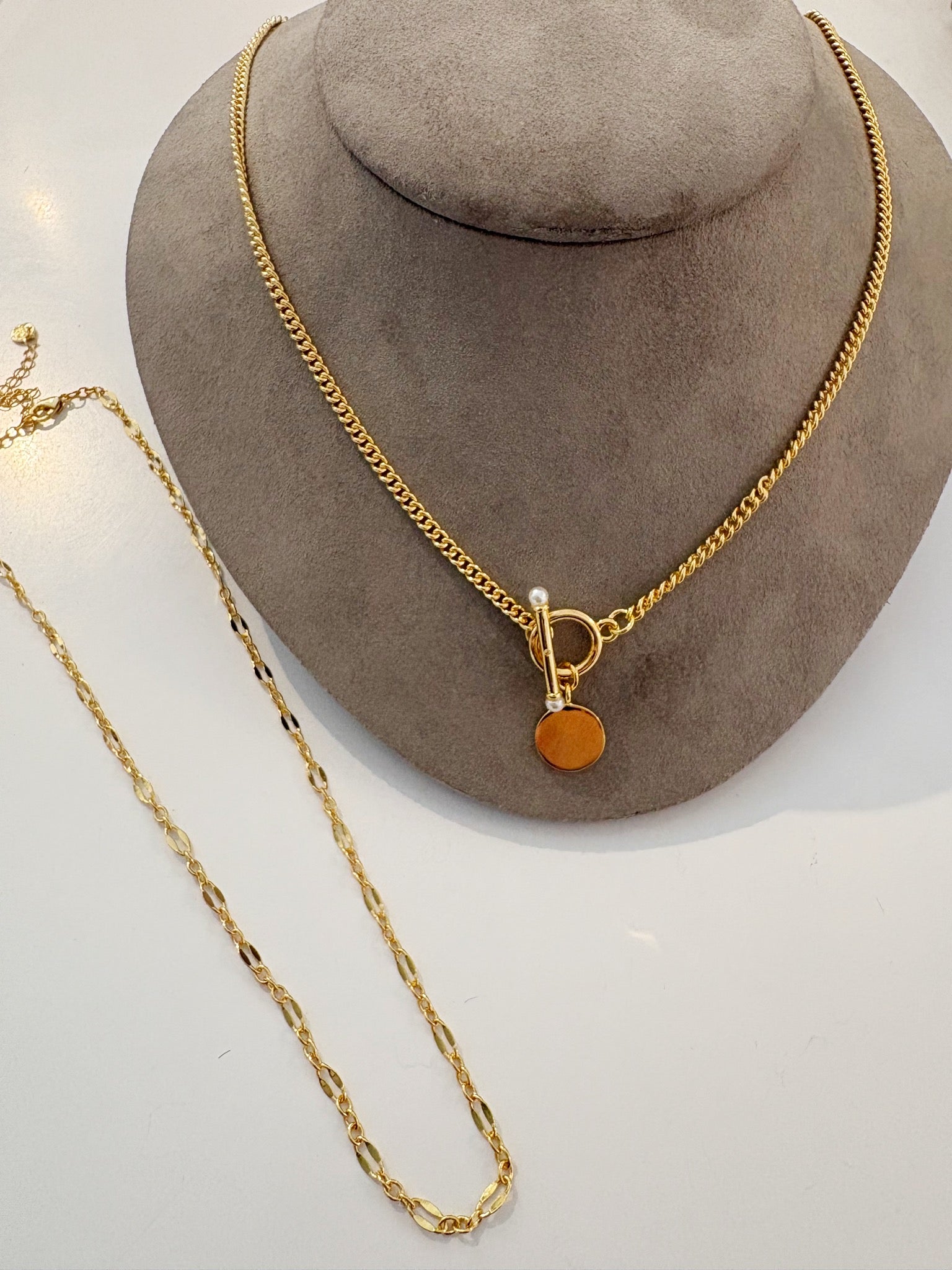 Stella Layering Necklace Set {Gold}