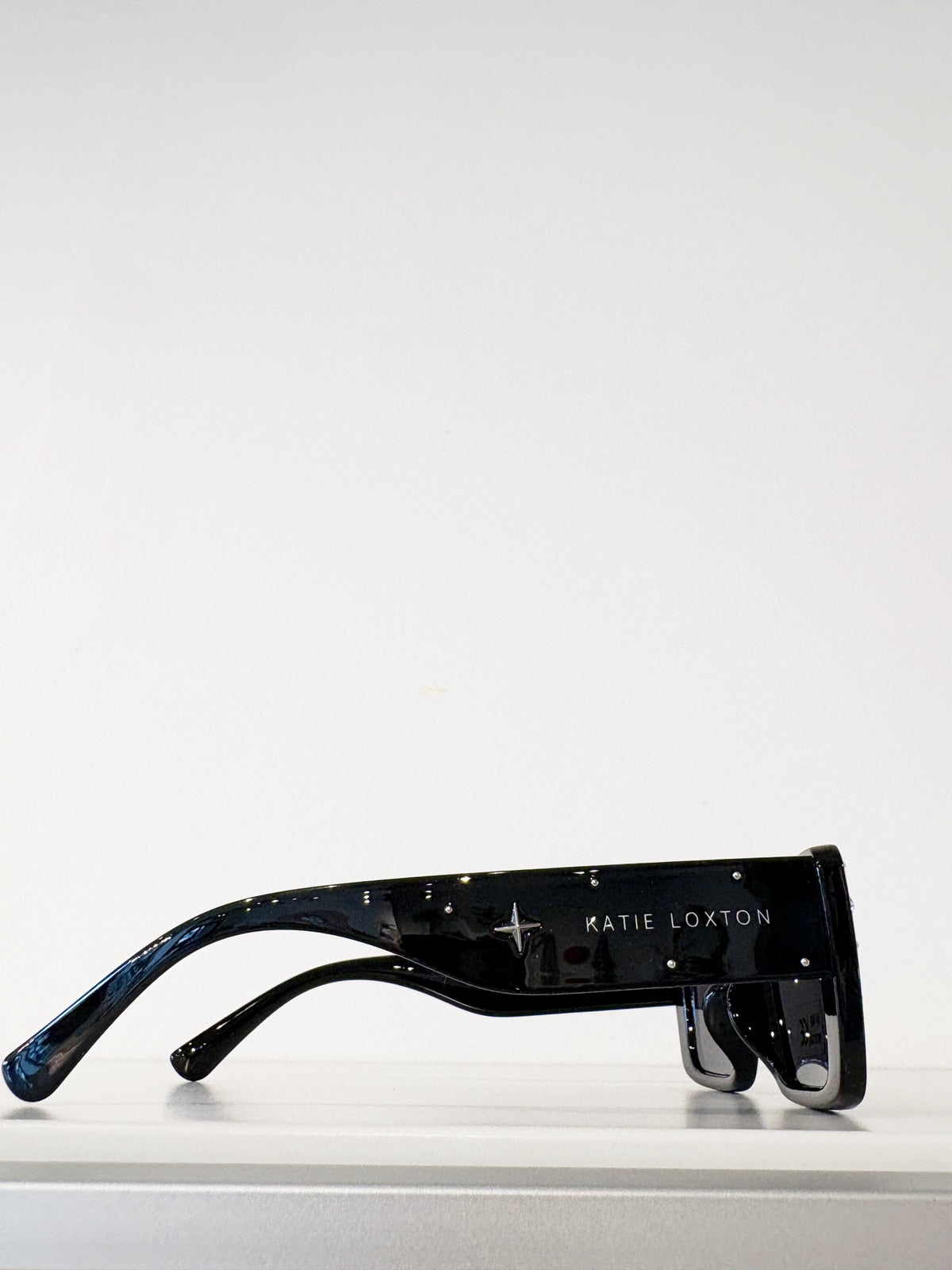 Malibu Studded Sunglasses {Black}