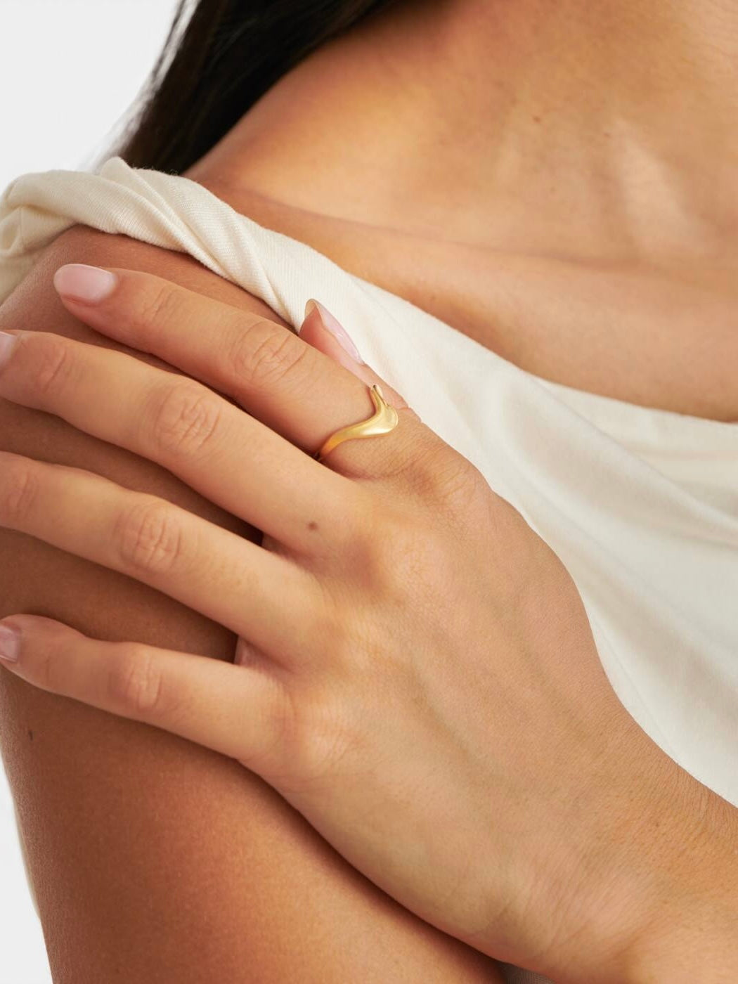 Marina Wave Ring {Gold}