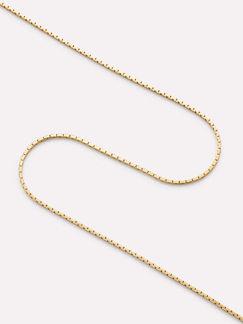 Silk Chain Necklace {10k}