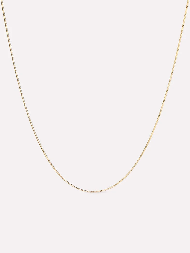 Silk Chain Necklace {10k}