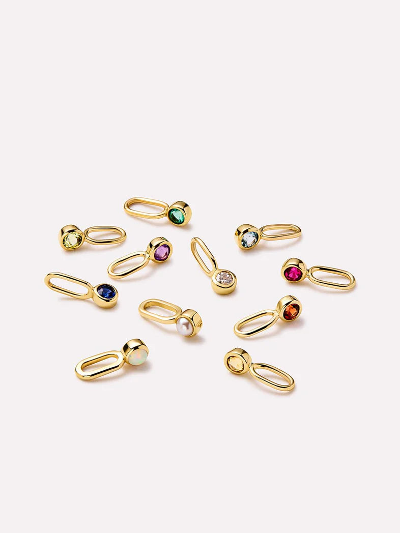 Mini Birthstone Charms {10kt}