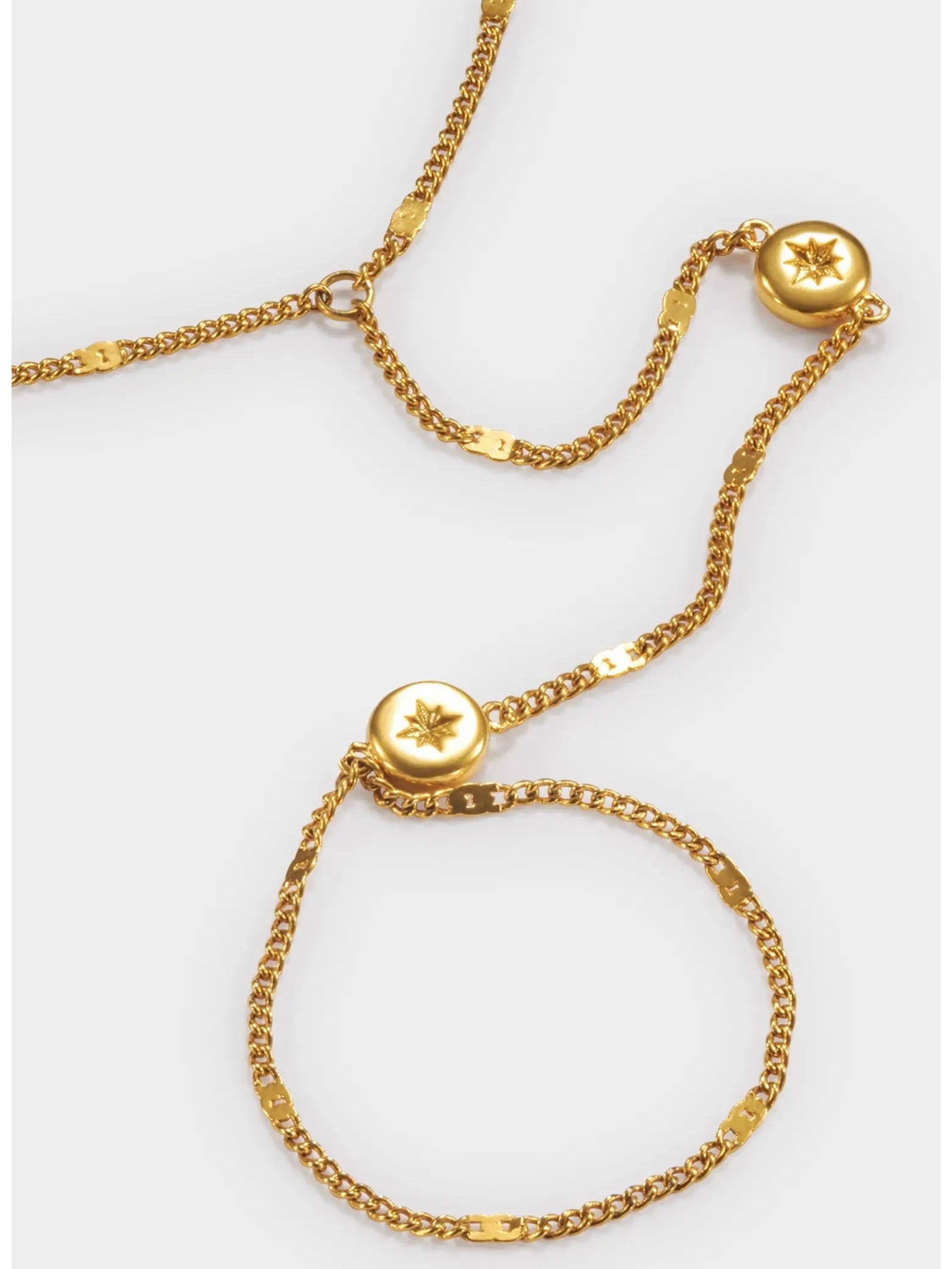 Aphira Hand Chain {Gold}