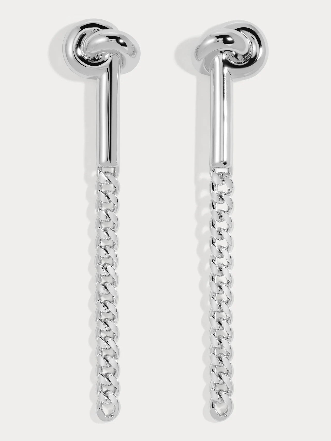 Devin Duster Earrings {Silver}