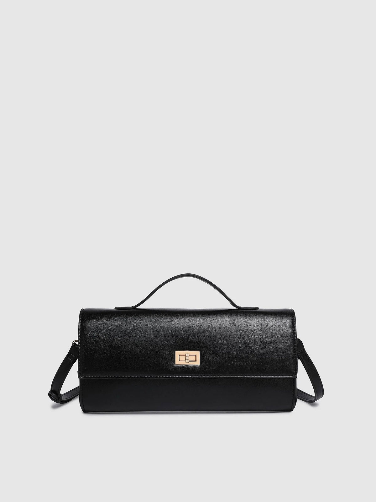 Delaney Clutch Crossbody {Black}