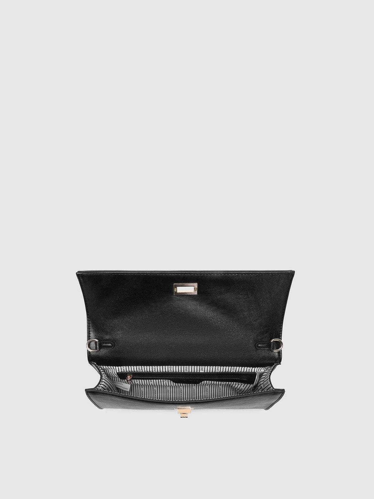 Delaney Clutch Crossbody {Black}