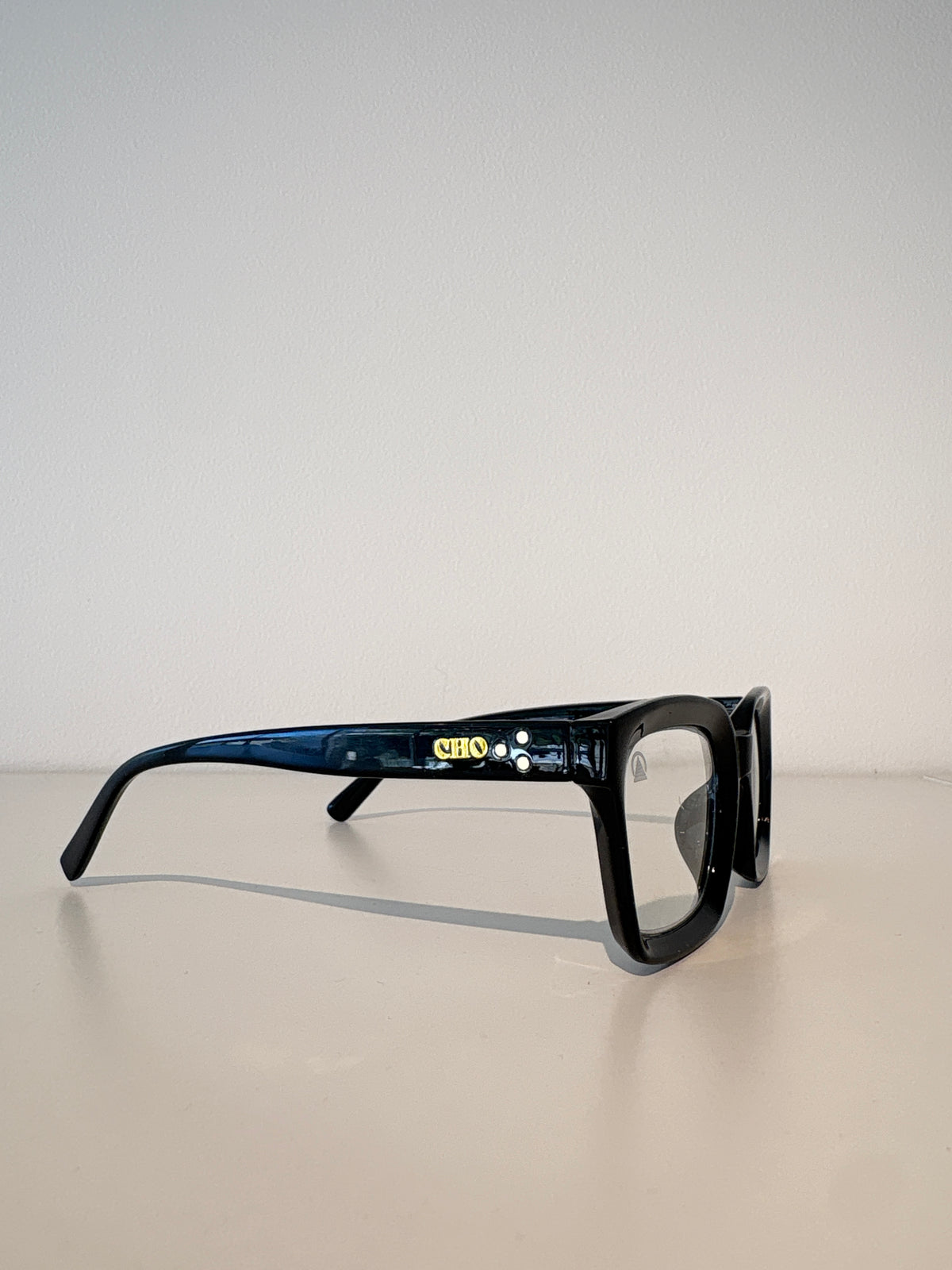 Sebastian Cho Classic Glasses {Black/Clear}