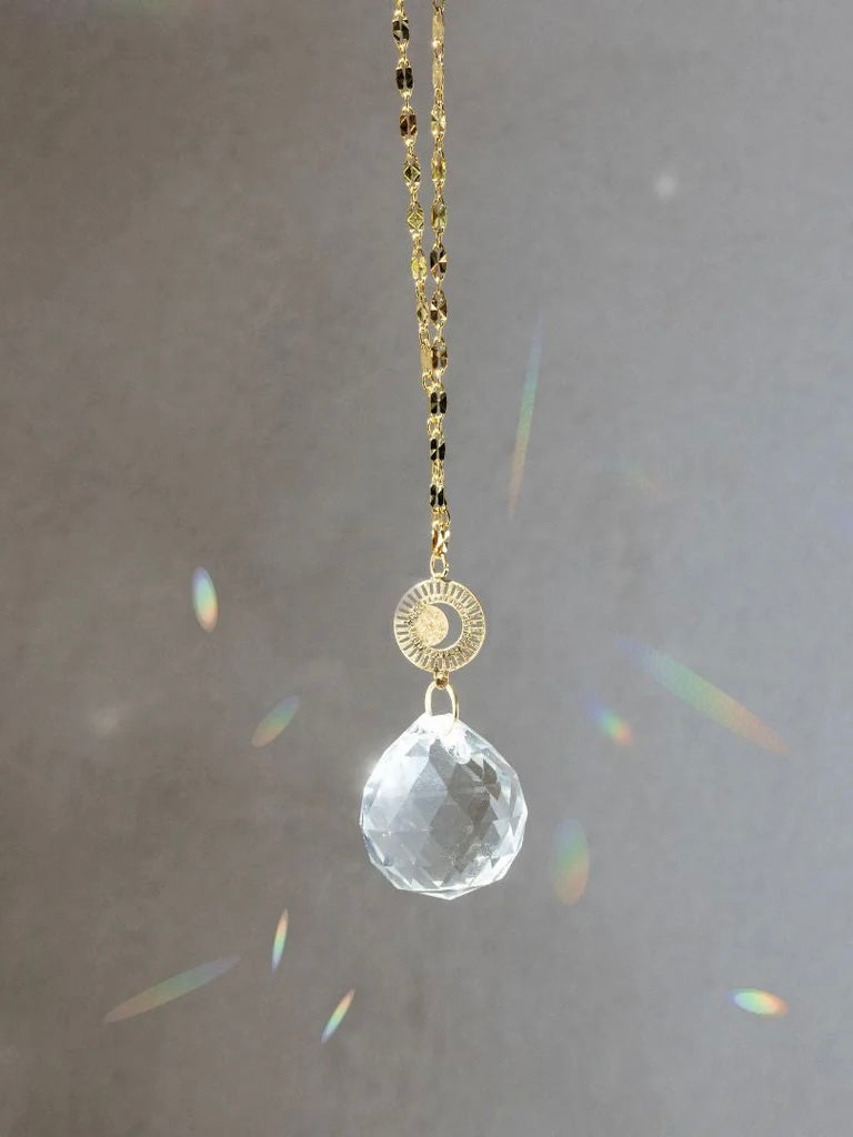 Pocket Suncatcher {Radiating Moon}