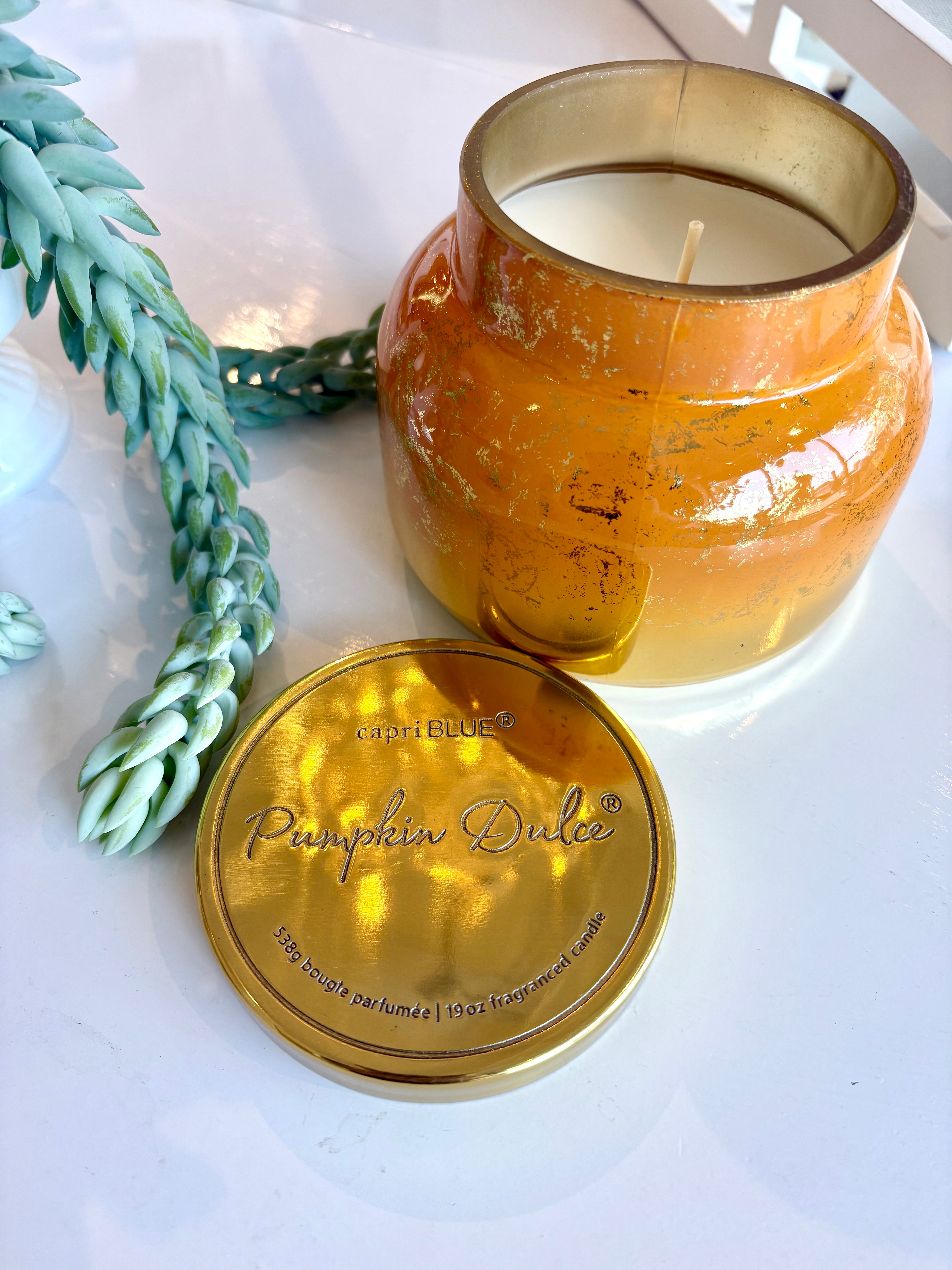 Glimmer Signature Candle 19oz {Pumpkin Dulce}