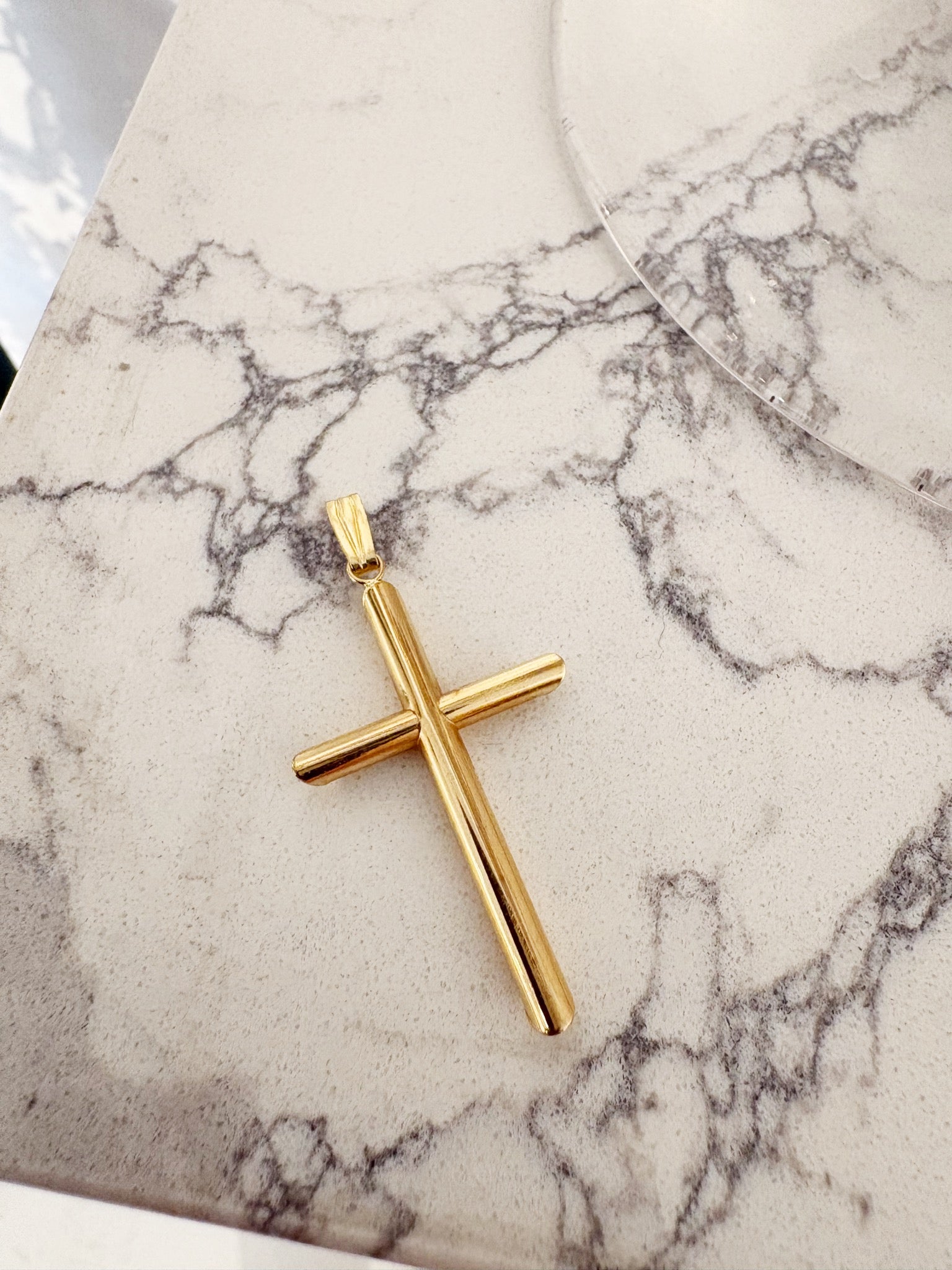 Classic Cross Pendant {14kt/Estate}