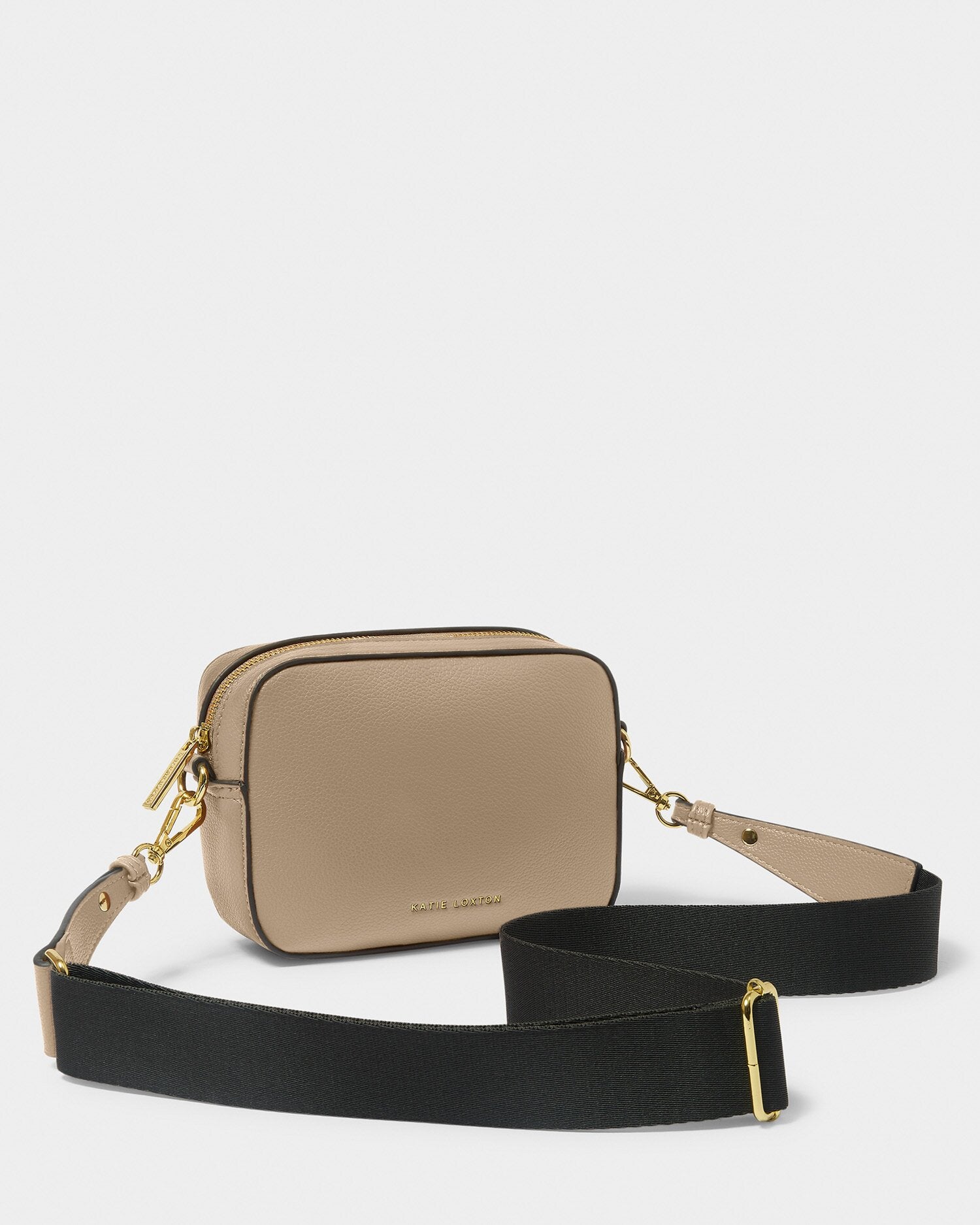 Marni Mini Crossbody Bag {Light Taupe/Charcoal}