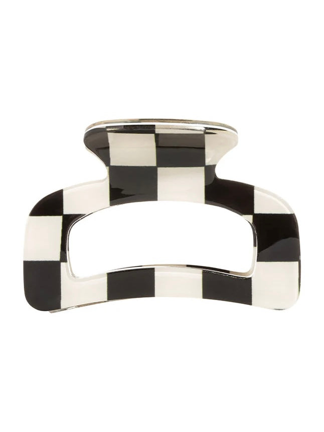 Odessa Claw Hair Clip {Amuse Checkerboard}
