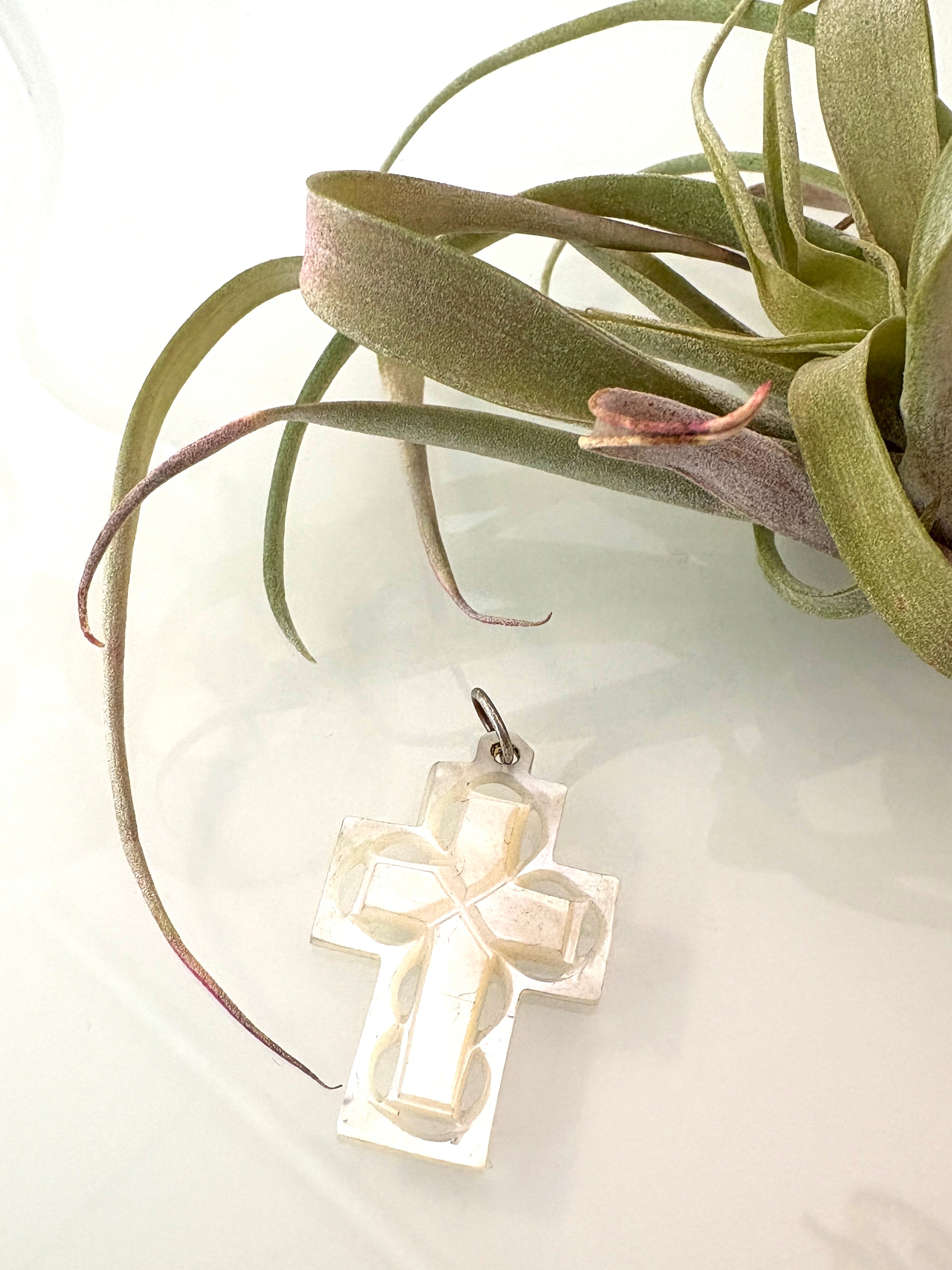 MoP Cross Pendant {SS/Estate}