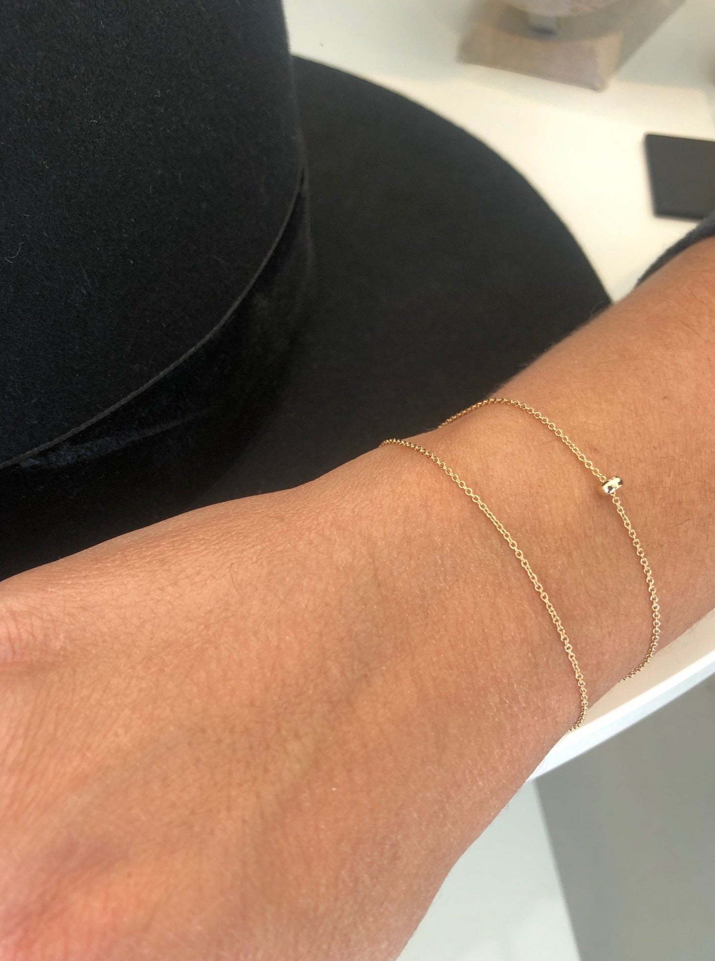 14kt Gold Flicker Bracelet {Deposit}