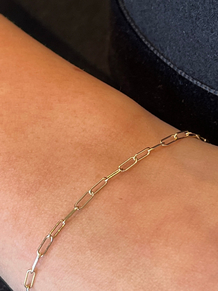 Permanent Jewelry POS Anklet - Silver