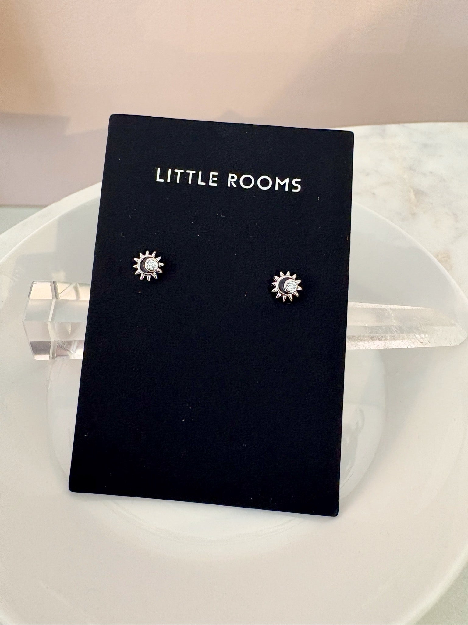 Equinox Stud Earrings {Silver}