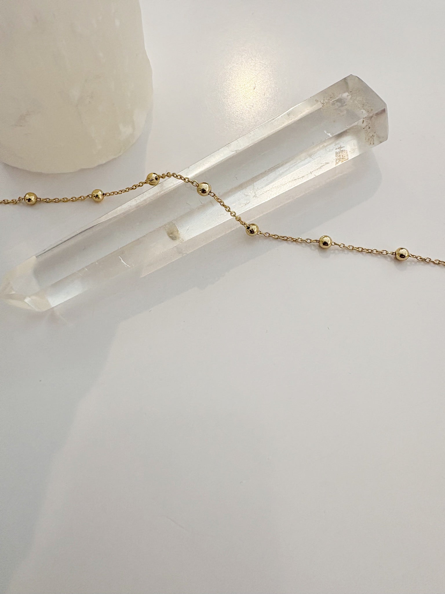 Ball Station Bracelet {Gold}