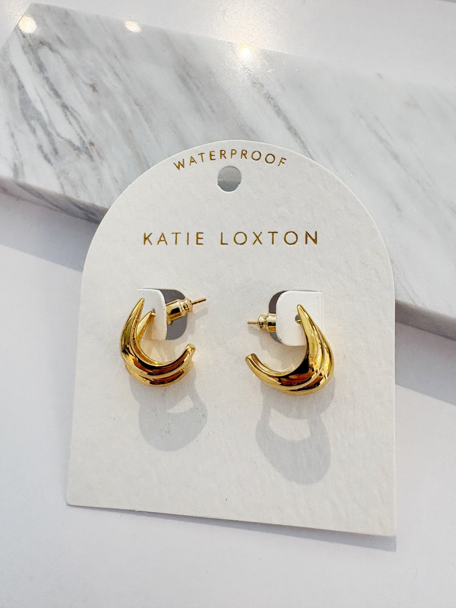 Aurielle Hoop Earrings {Gold}