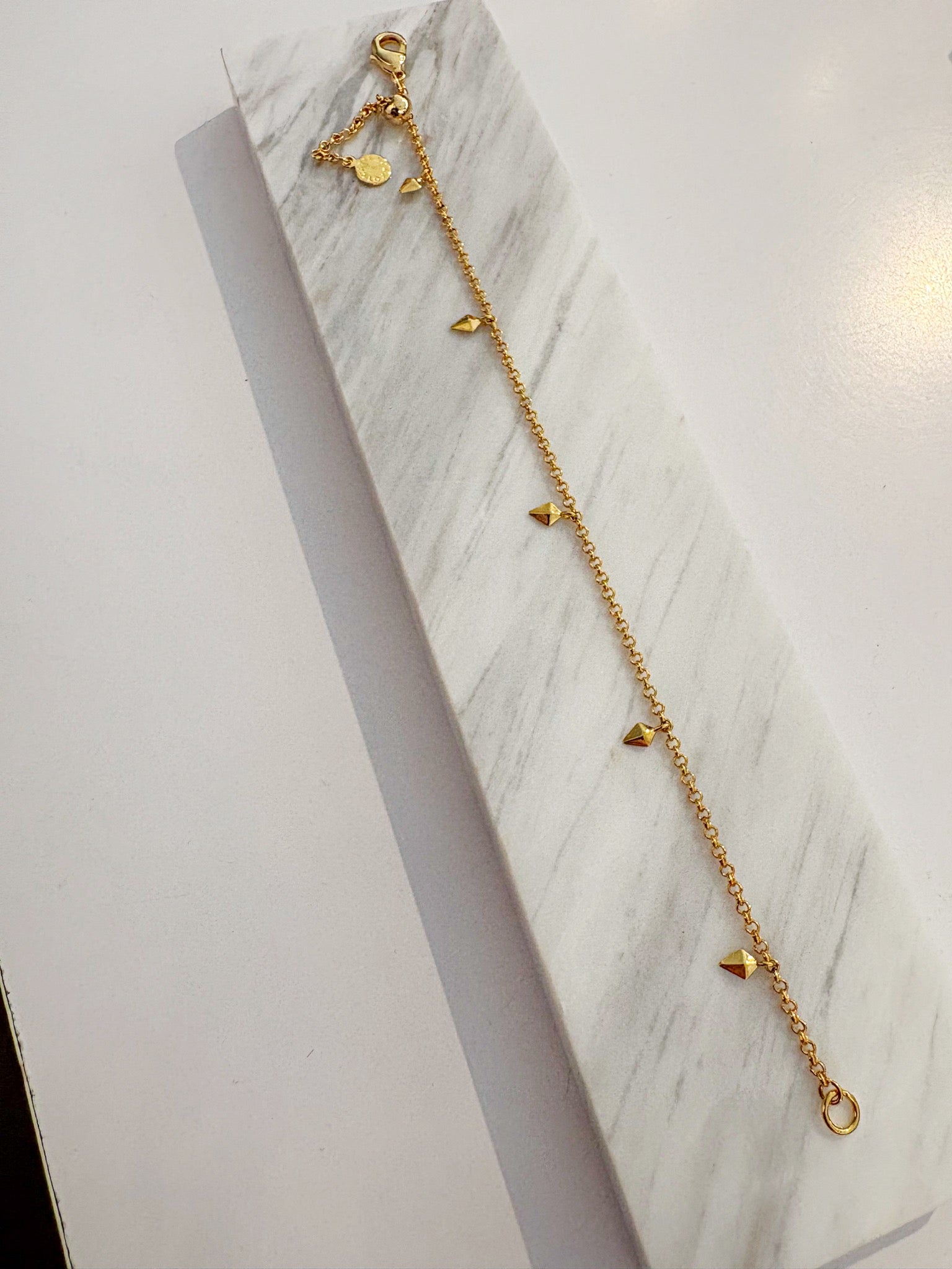 Estee Charm Bracelet {Gold}